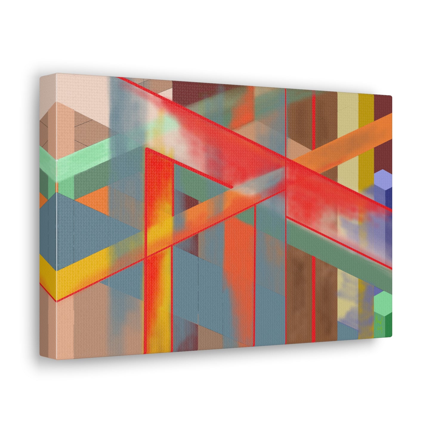 Urban-wide vibrant complexity (group of 3)- Free shipping in Australia (A)