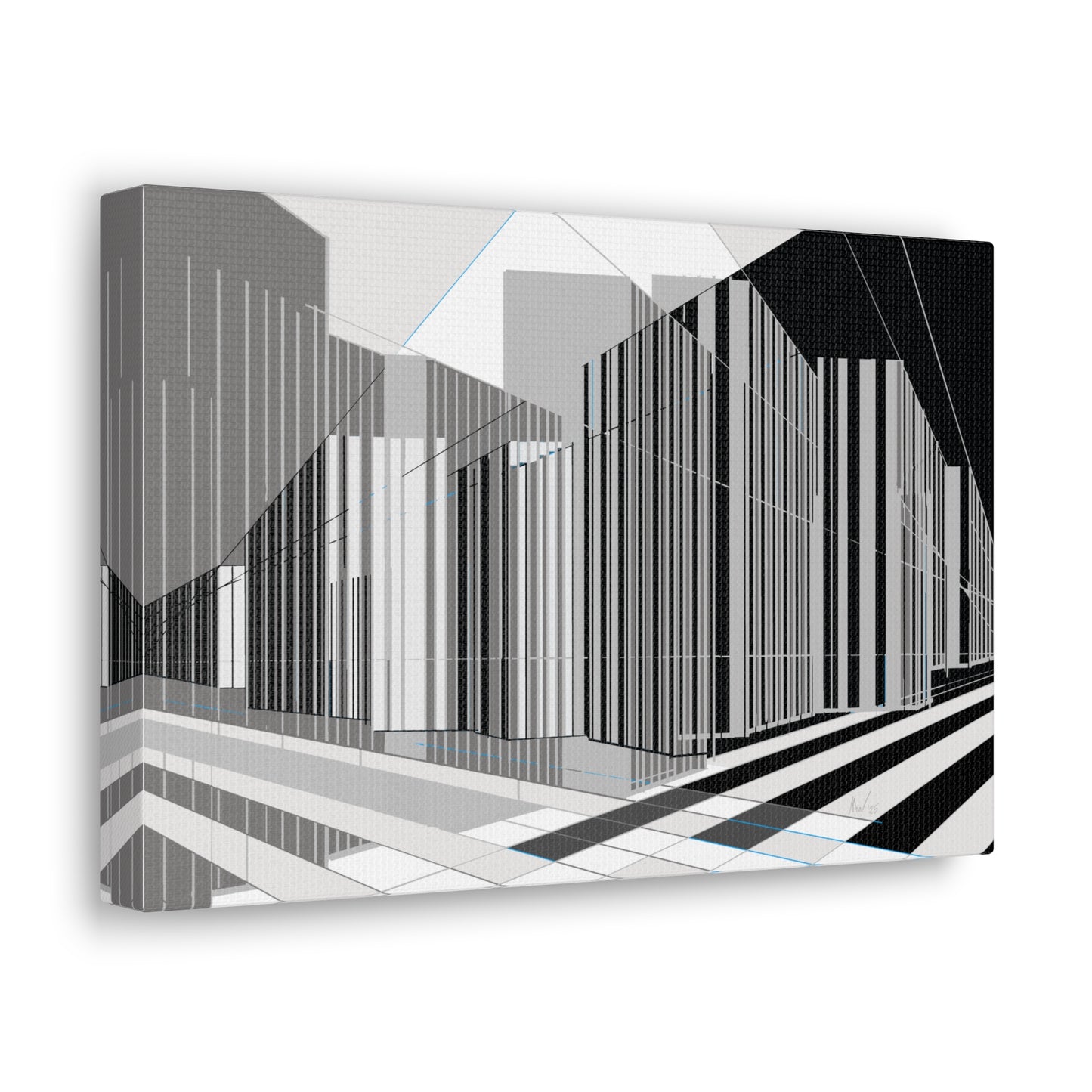 Both and, B & W (A)- Classic canvas (Free shipping in Australia)