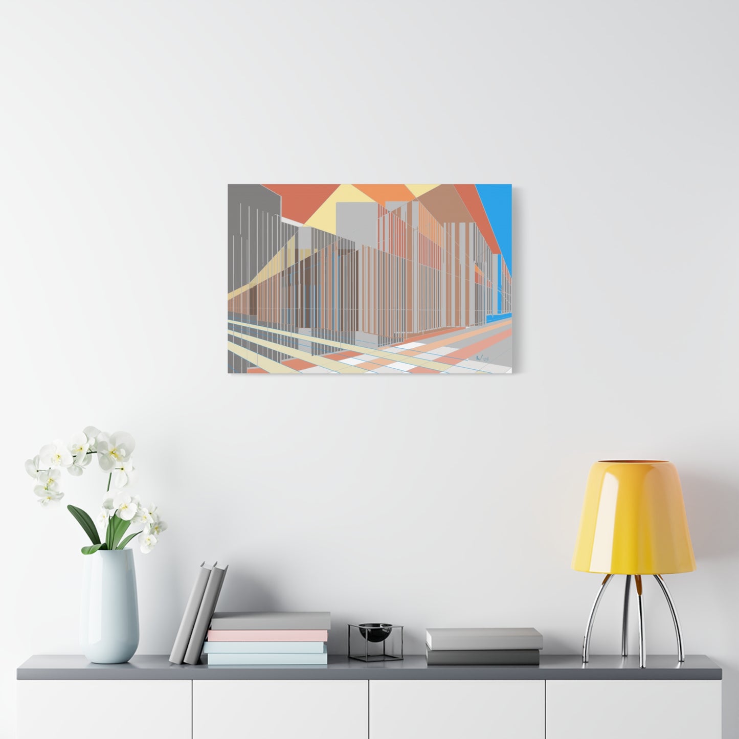 Both and, subdued vibrance (A)- Classic canvas (Free shipping in Australia)