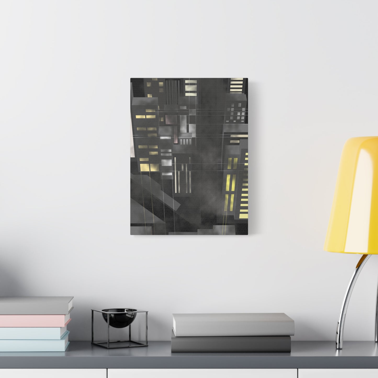 Skyward misty urbanscape (U)- Free shipping in the US