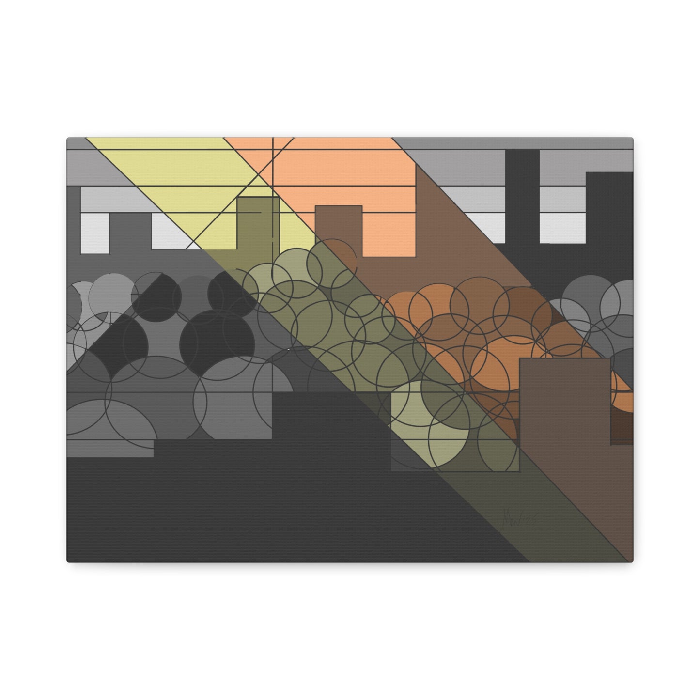Forest urbanscape sunrays (U)- Free shipping in the US