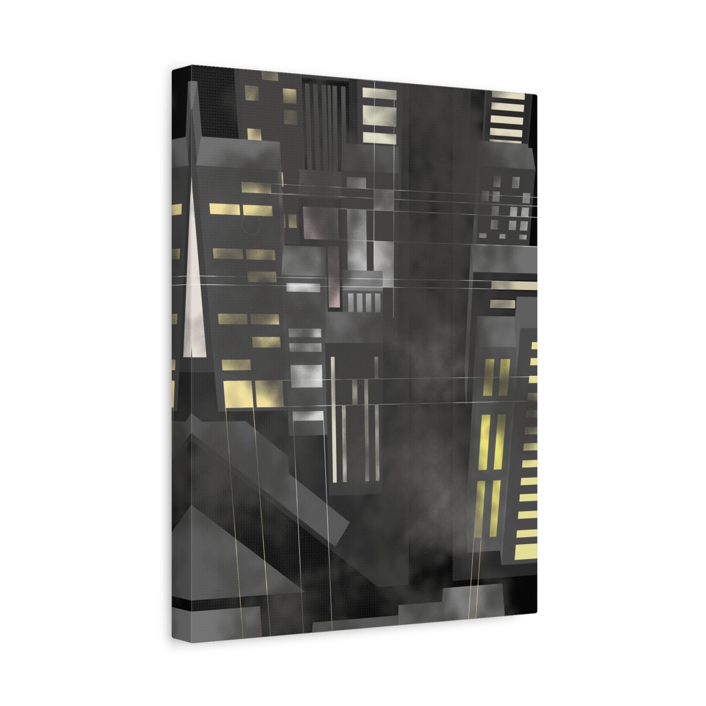Skyward misty urbanscape (U)- Free shipping in the US