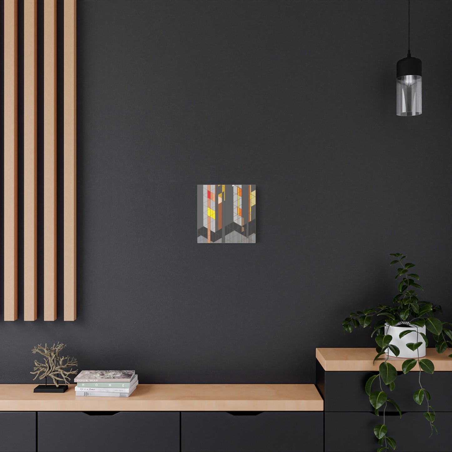 Chequered complexity (A). Classic canvas (Free shipping in Australia)