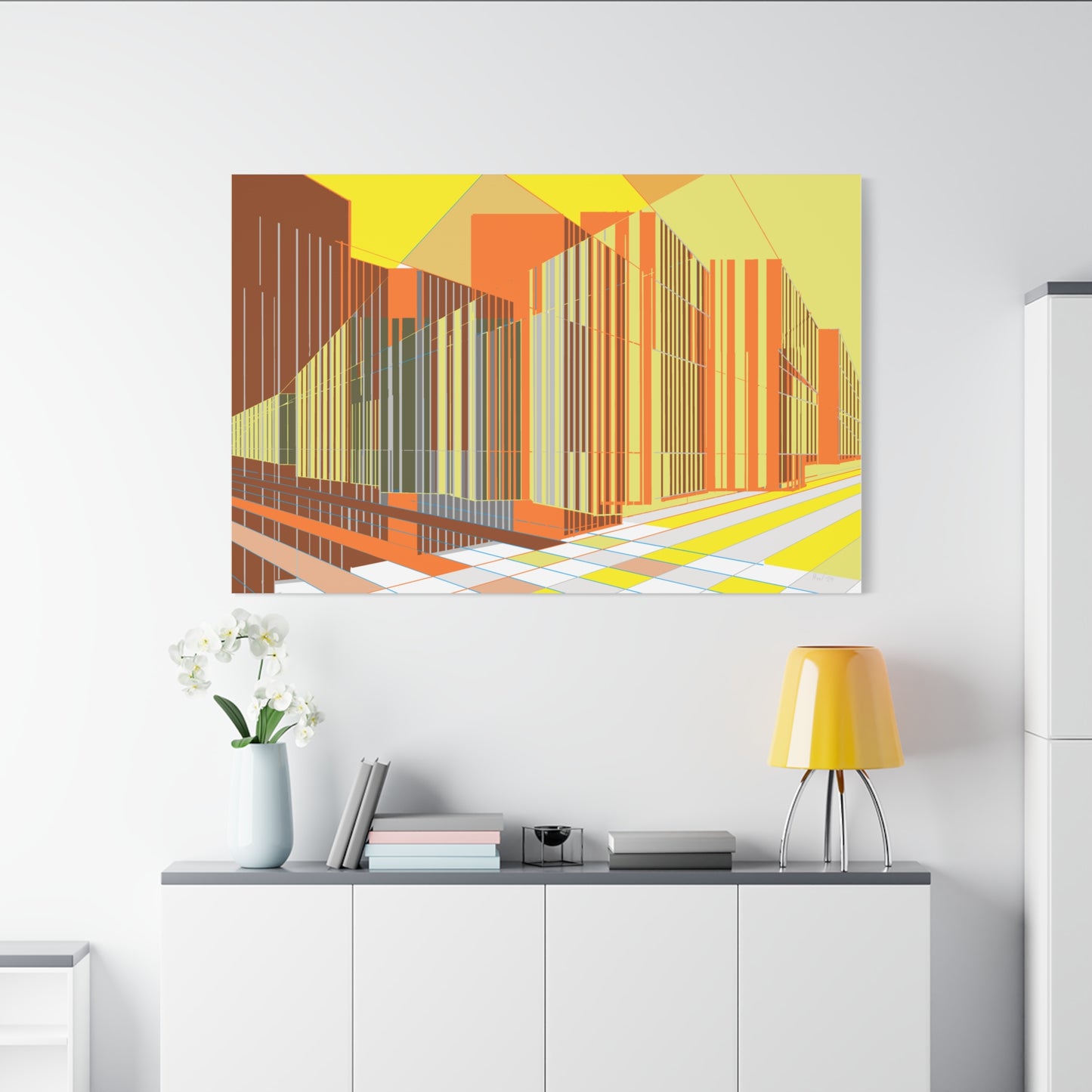 Both and, sunset (A)- Classic canvas (Free shipping in Australia)