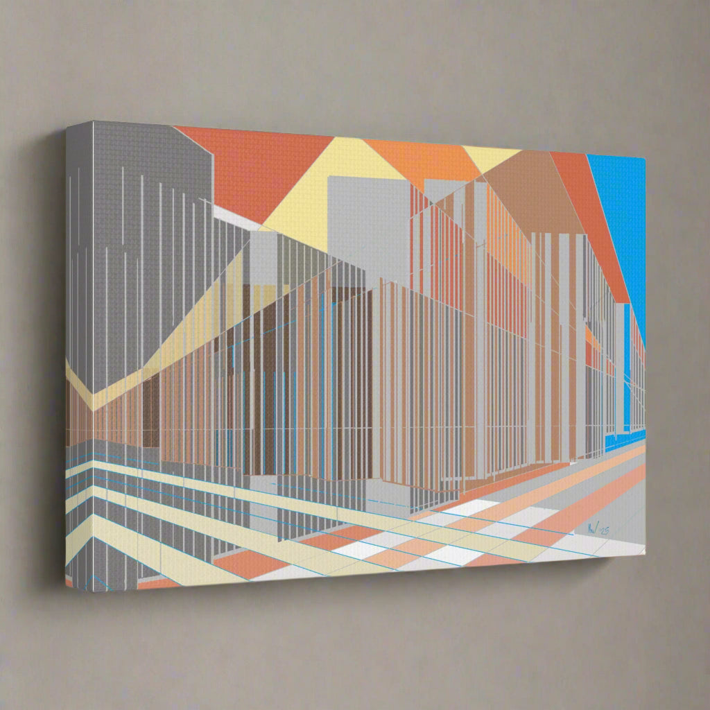 Both and, subdued vibrance (A)- Classic canvas (Free shipping in Australia)