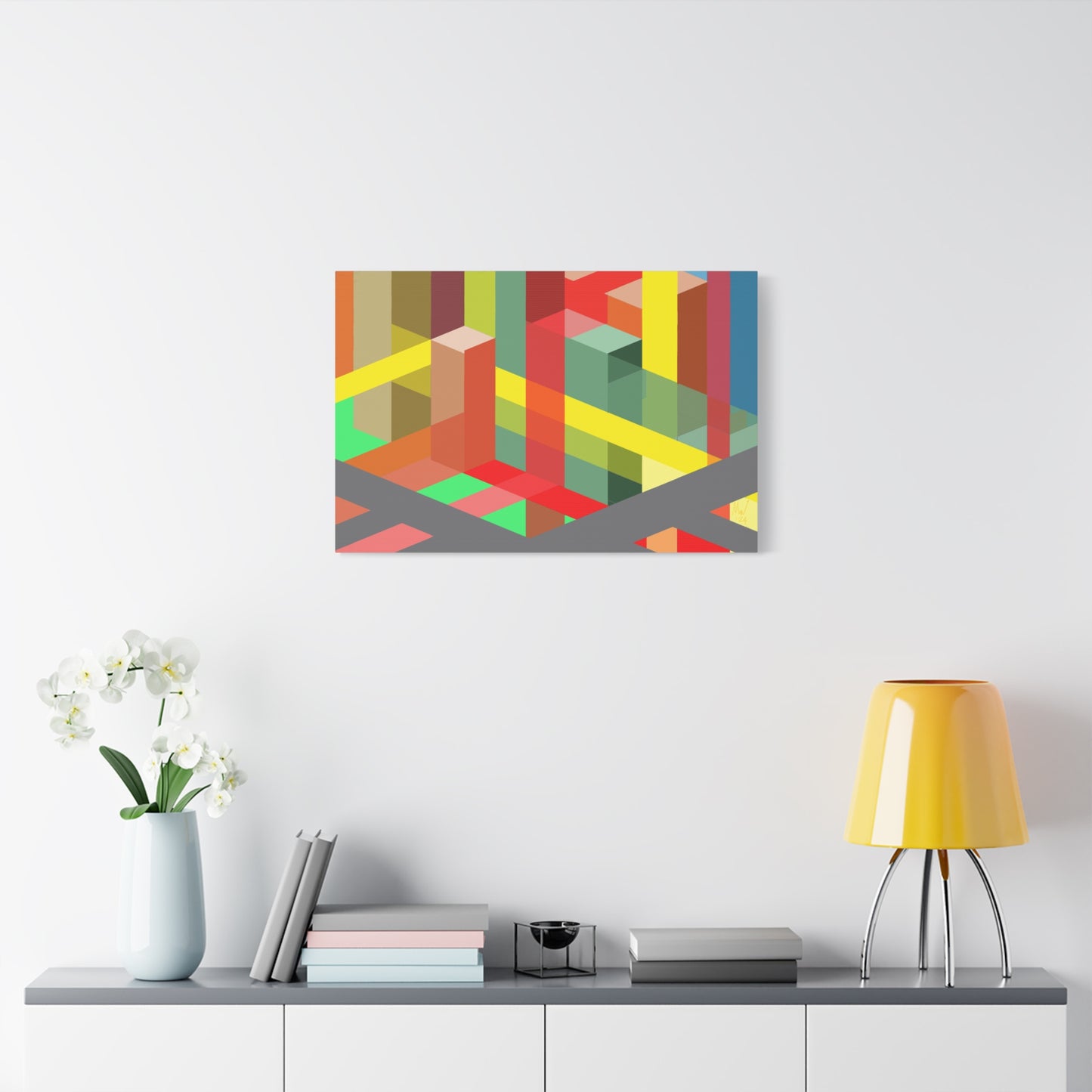 Vibrant urban complexity (U)- Free shipping in the US