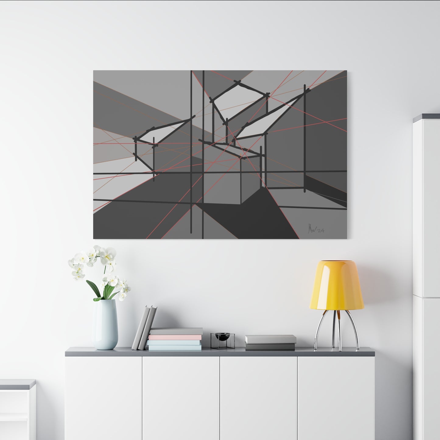 Playful 1 (A)- Classic canvas (Free shipping in Australia)