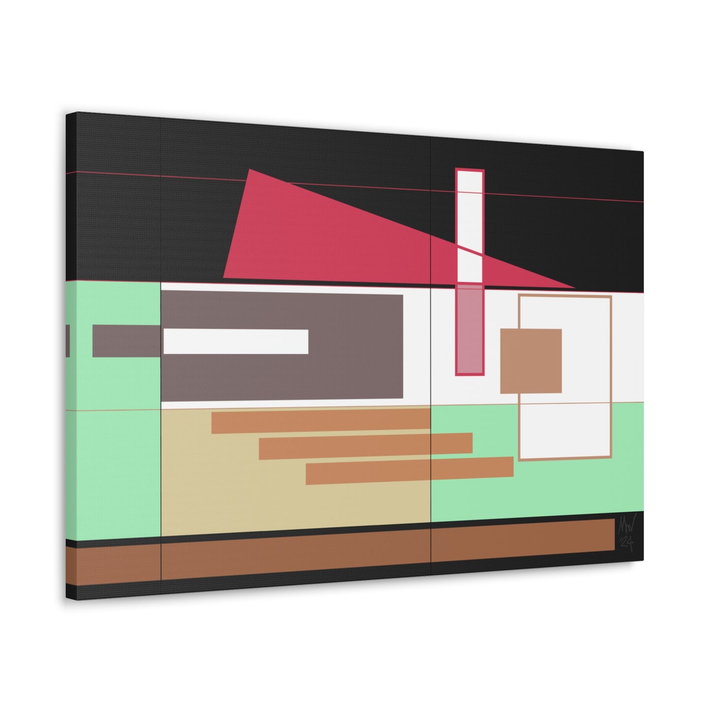Green poise (A)- Classic canvas (Free shipping in Australia)