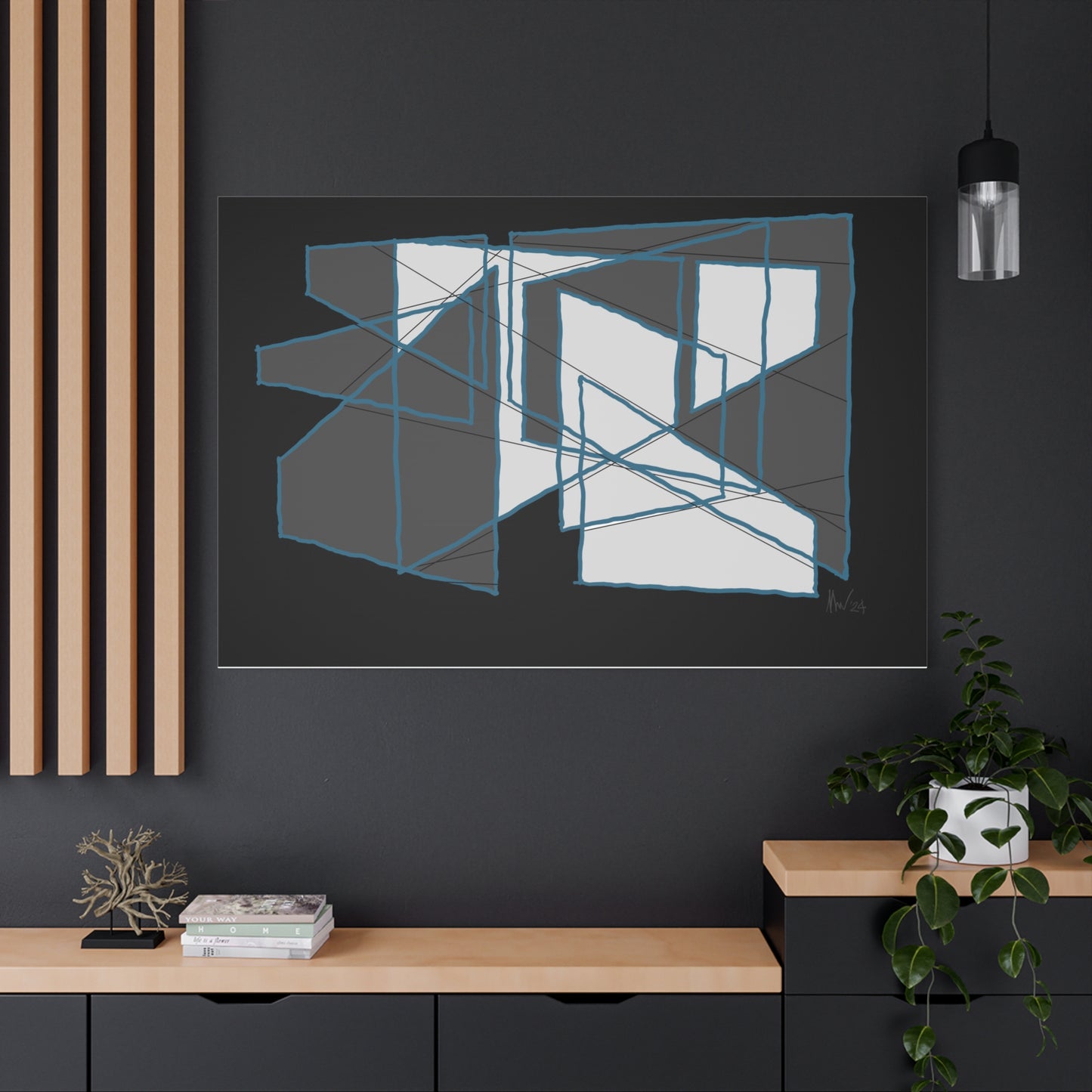 Planar intrigue 3 (A)- Classic canvas