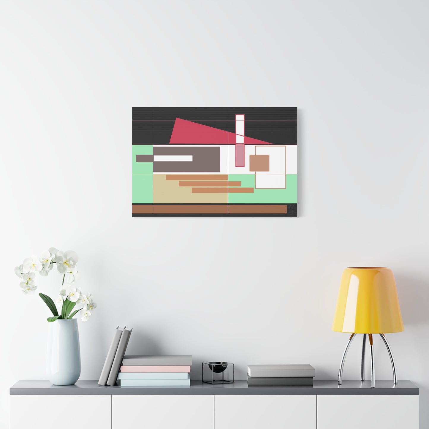 Green poise (A)- Classic canvas (Free shipping in Australia)