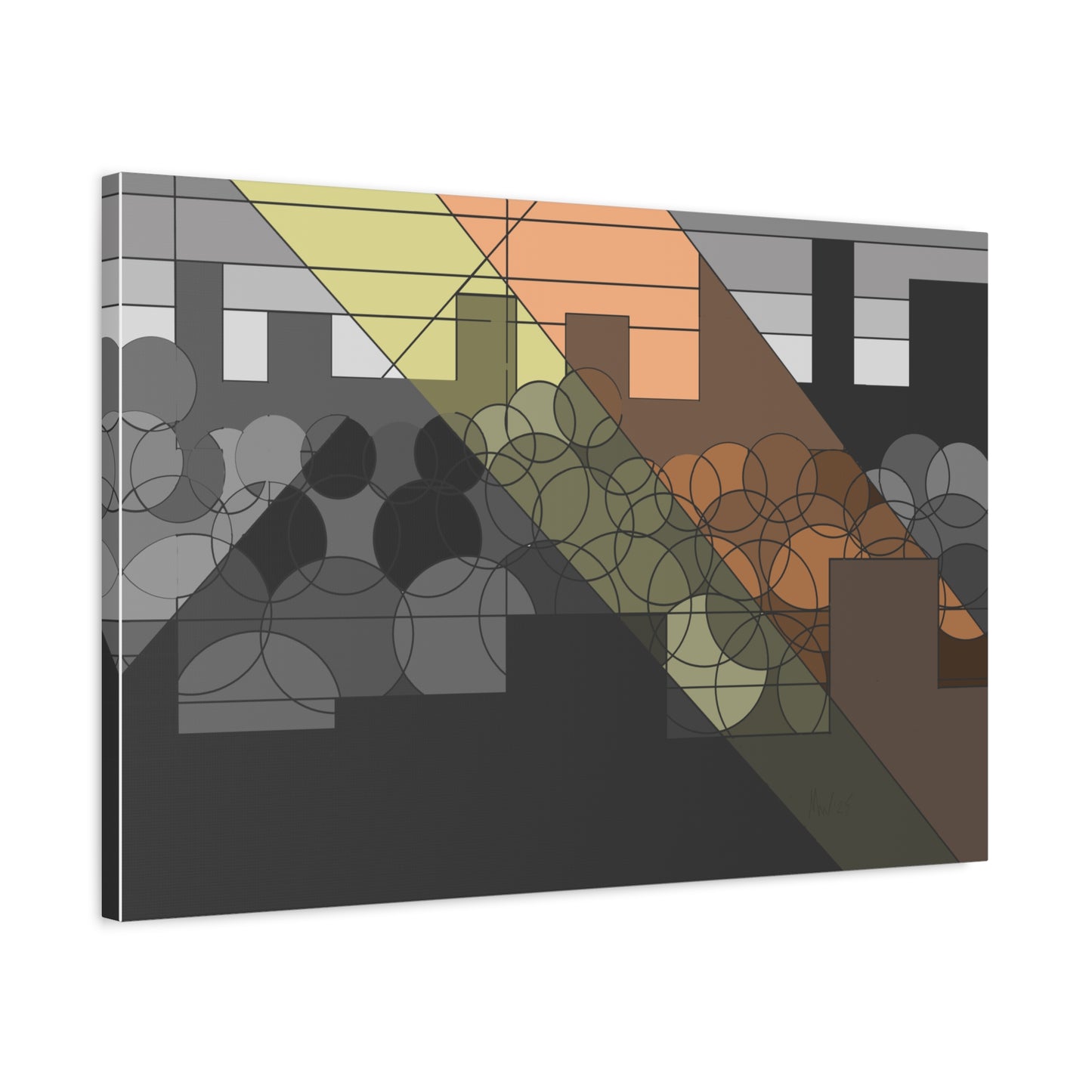 Forest urbanscape sunrays (U)- Free shipping in the US