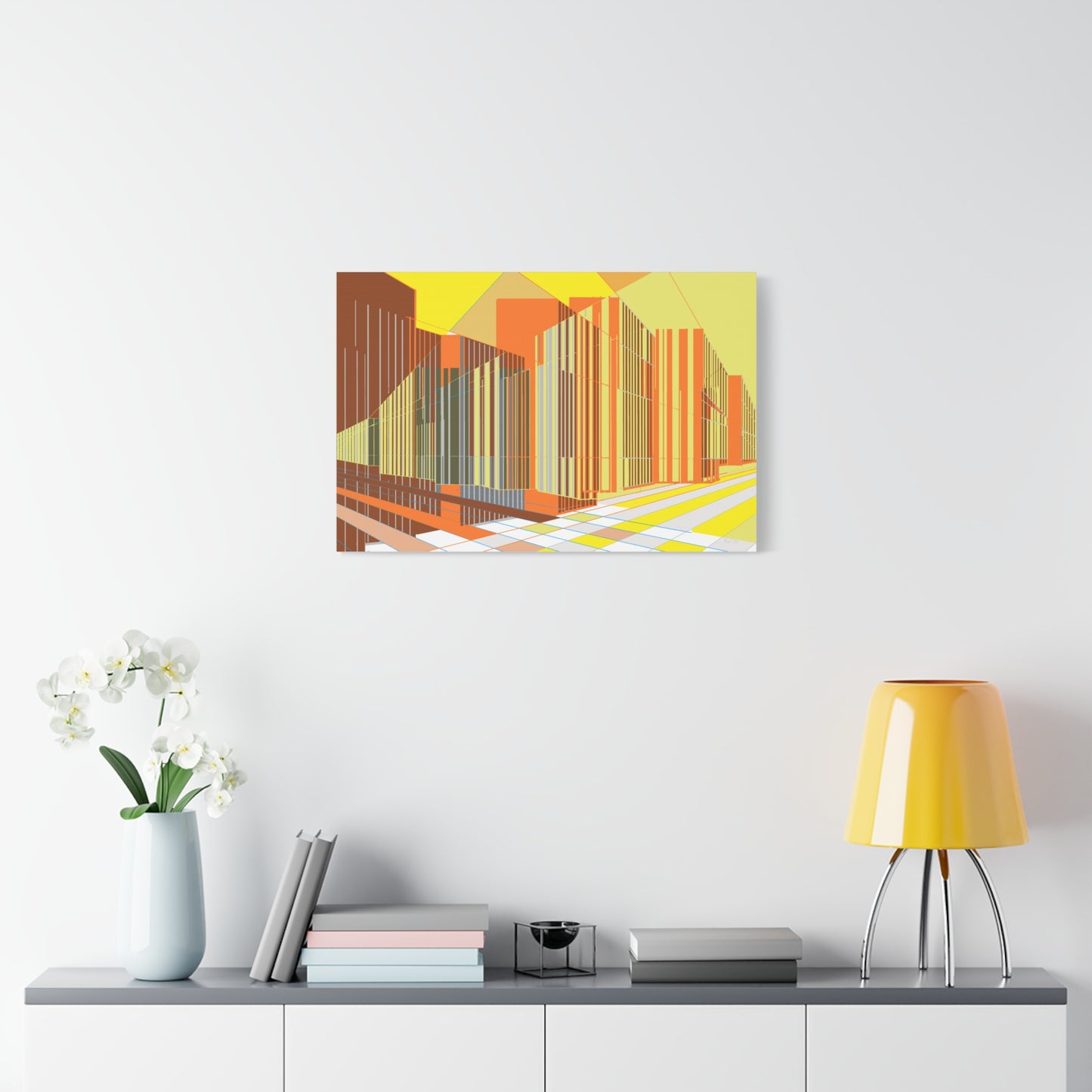Both and, sunset (A)- Classic canvas (Free shipping in Australia)