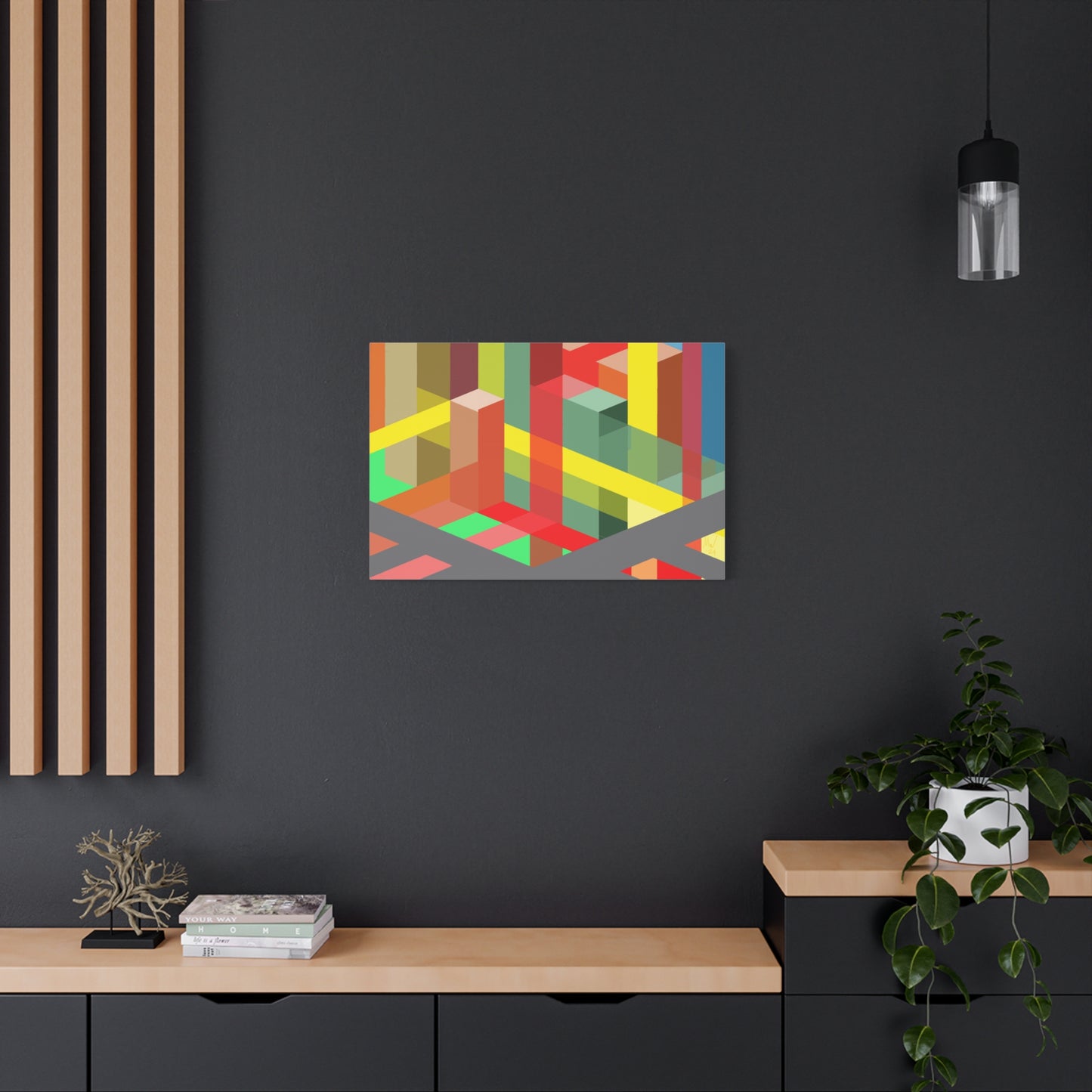 Vibrant urban complexity (U)- Free shipping in the US