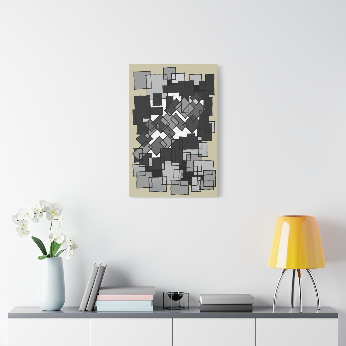 Blocks puzzle (A)- Classic canvas (Free shipping in Australia)