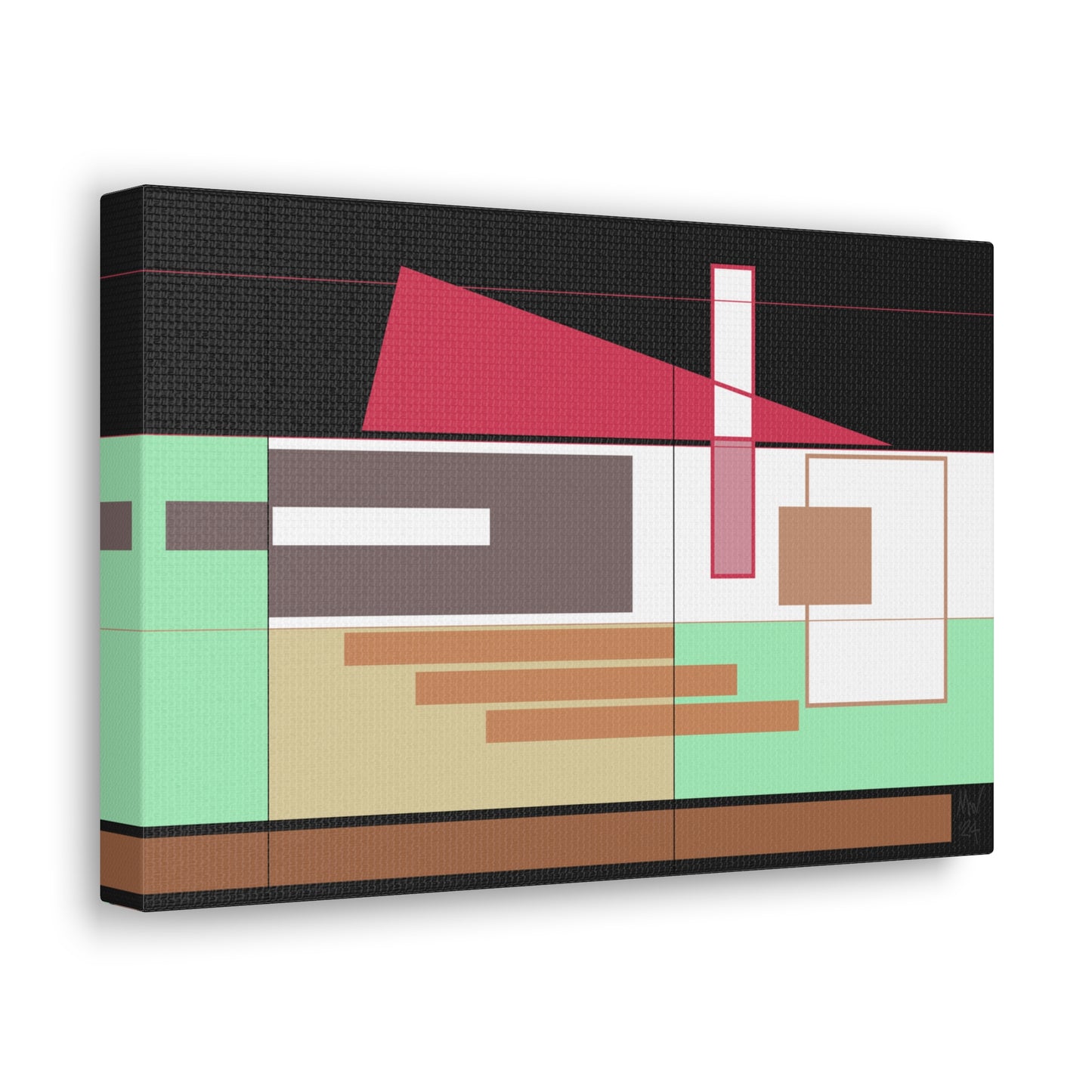 Green poise (A)- Classic canvas (Free shipping in Australia)