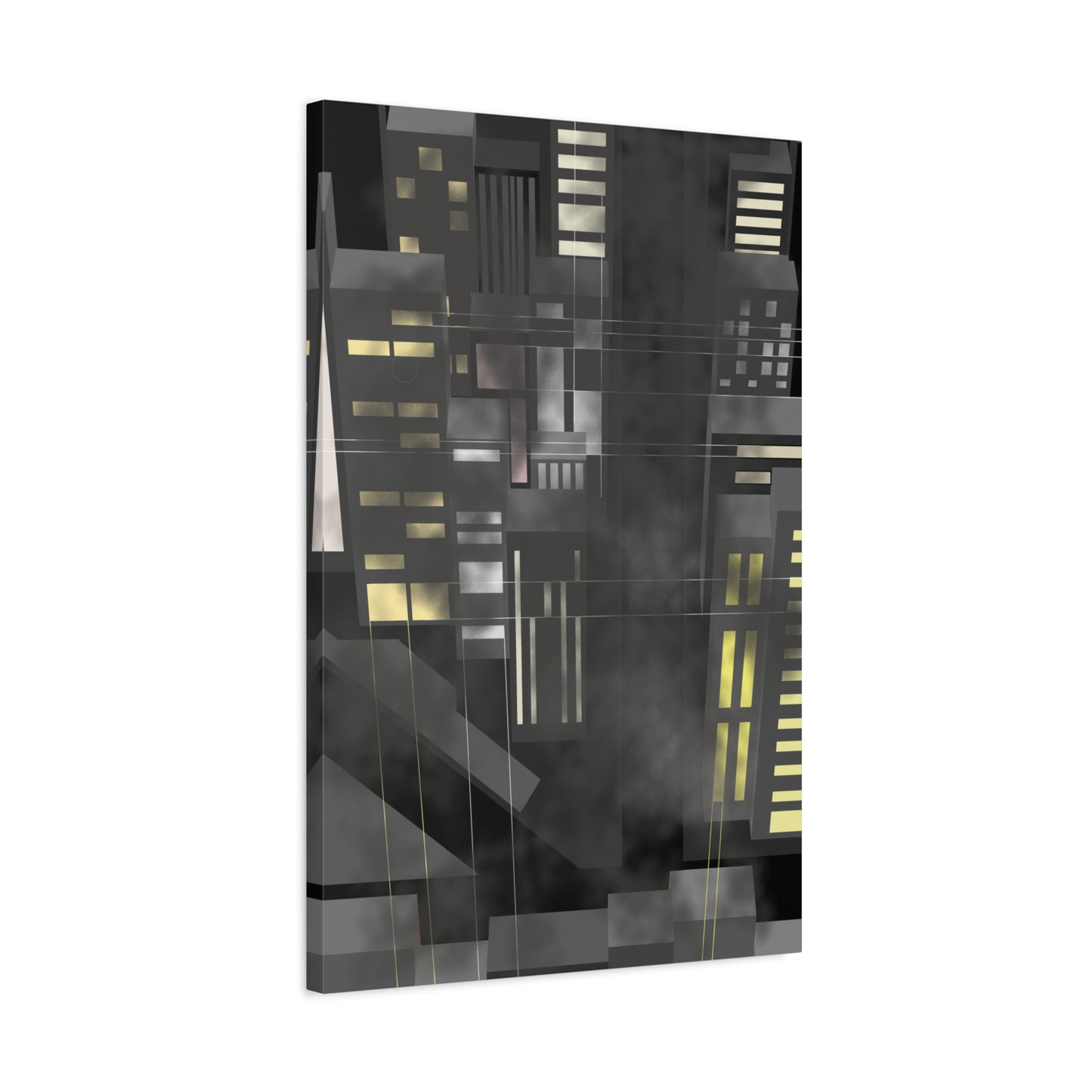 Skyward misty urbanscape (U)- Free shipping in the US
