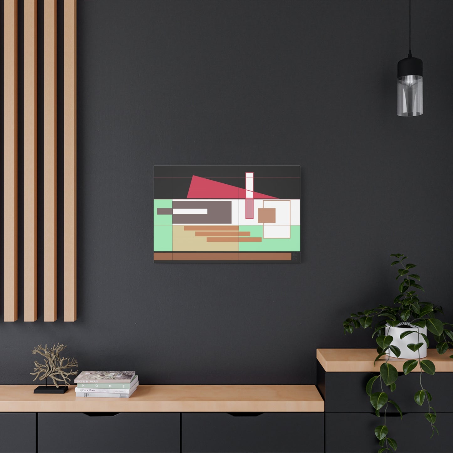 Green poise (A)- Classic canvas (Free shipping in Australia)