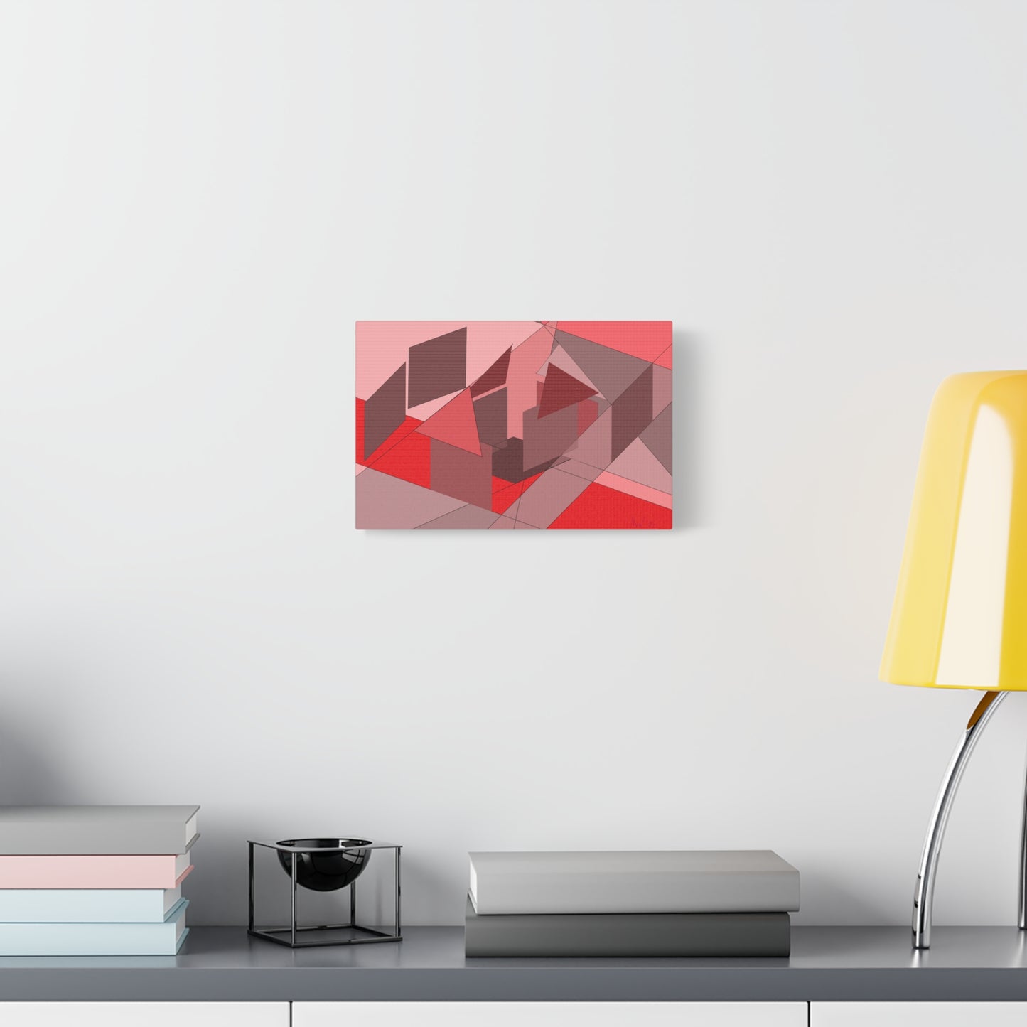 On site at sunset (A)- Classic canvas (Free shipping in Australia)