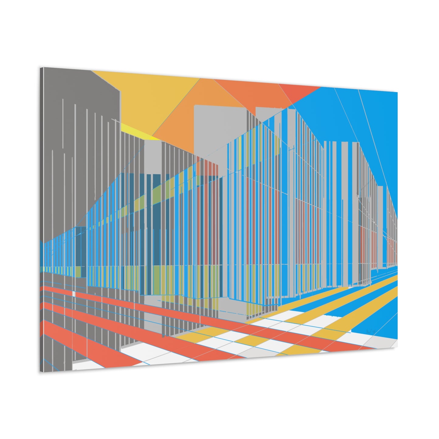 Both and, vibrant sky (A)- Classic canvas (Free shipping in Australia)