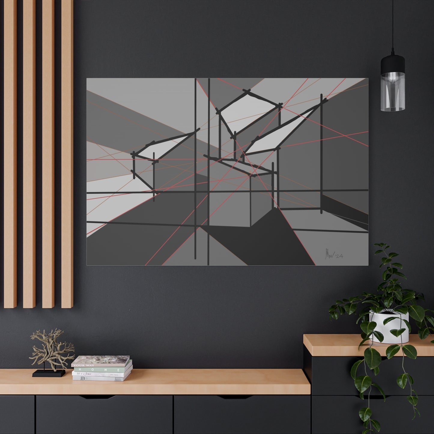 Playful 1 (A)- Classic canvas (Free shipping in Australia)