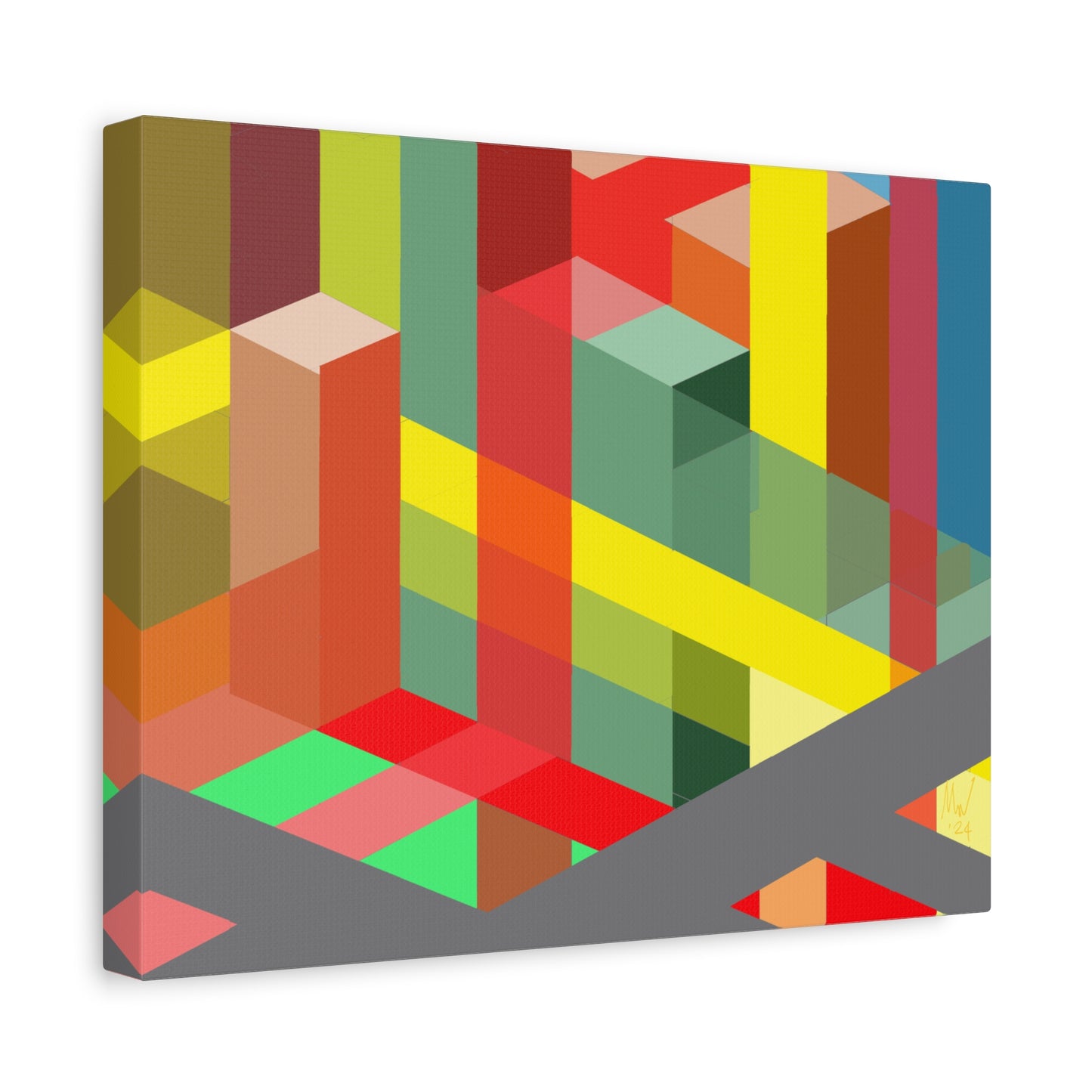 Vibrant urban complexity (U)- Free shipping in the US