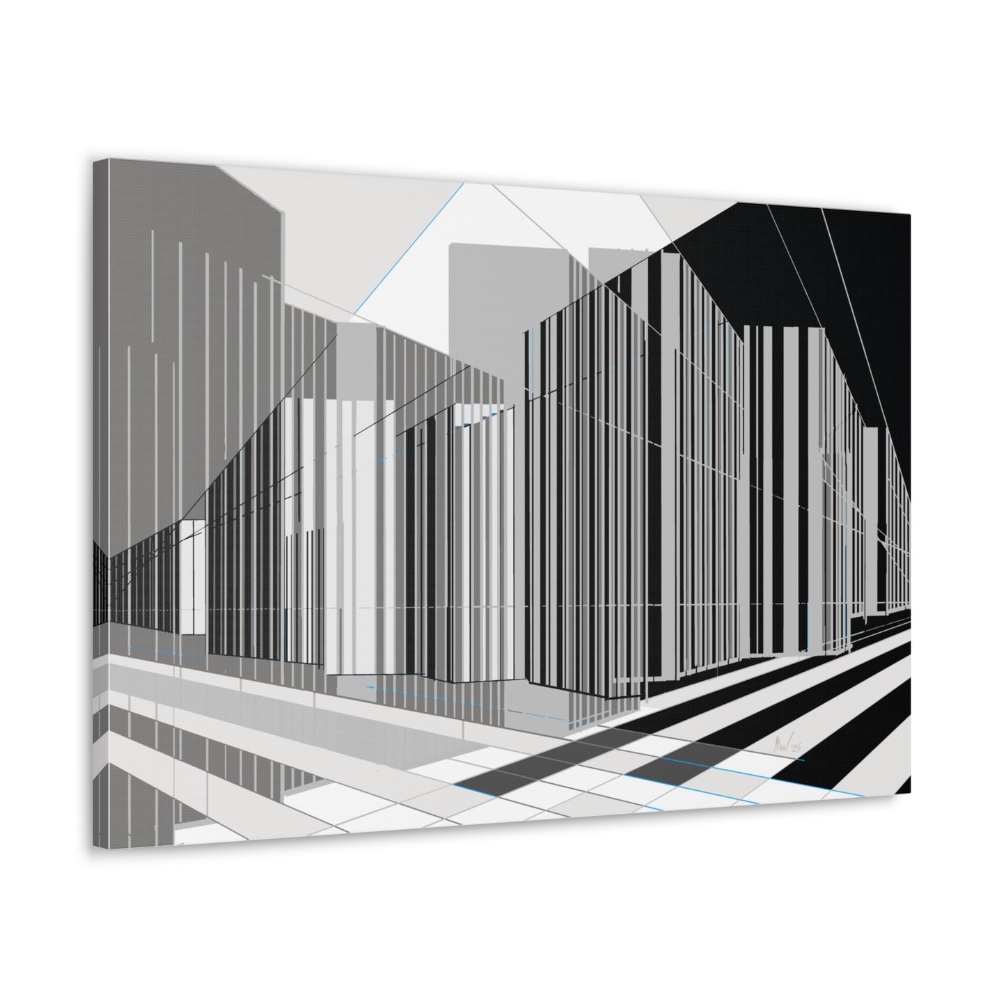 Both and, B & W (A)- Classic canvas (Free shipping in Australia)