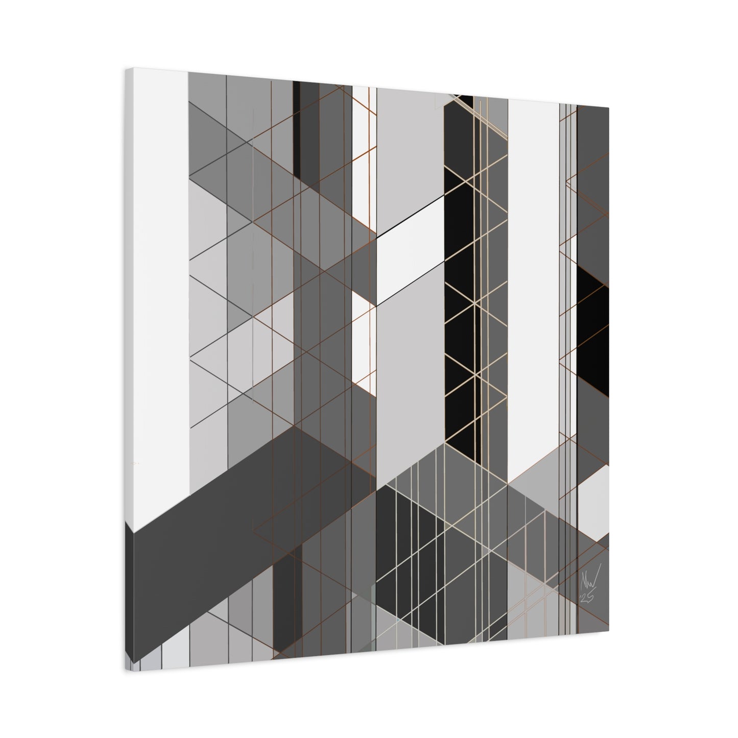 Urban complexity- B & W (U)- Free shipping in USA