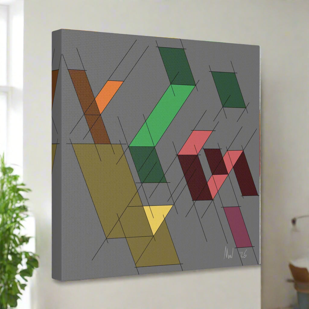 Active floating planes (A)- Classic canvas (Free shipping in Australia)