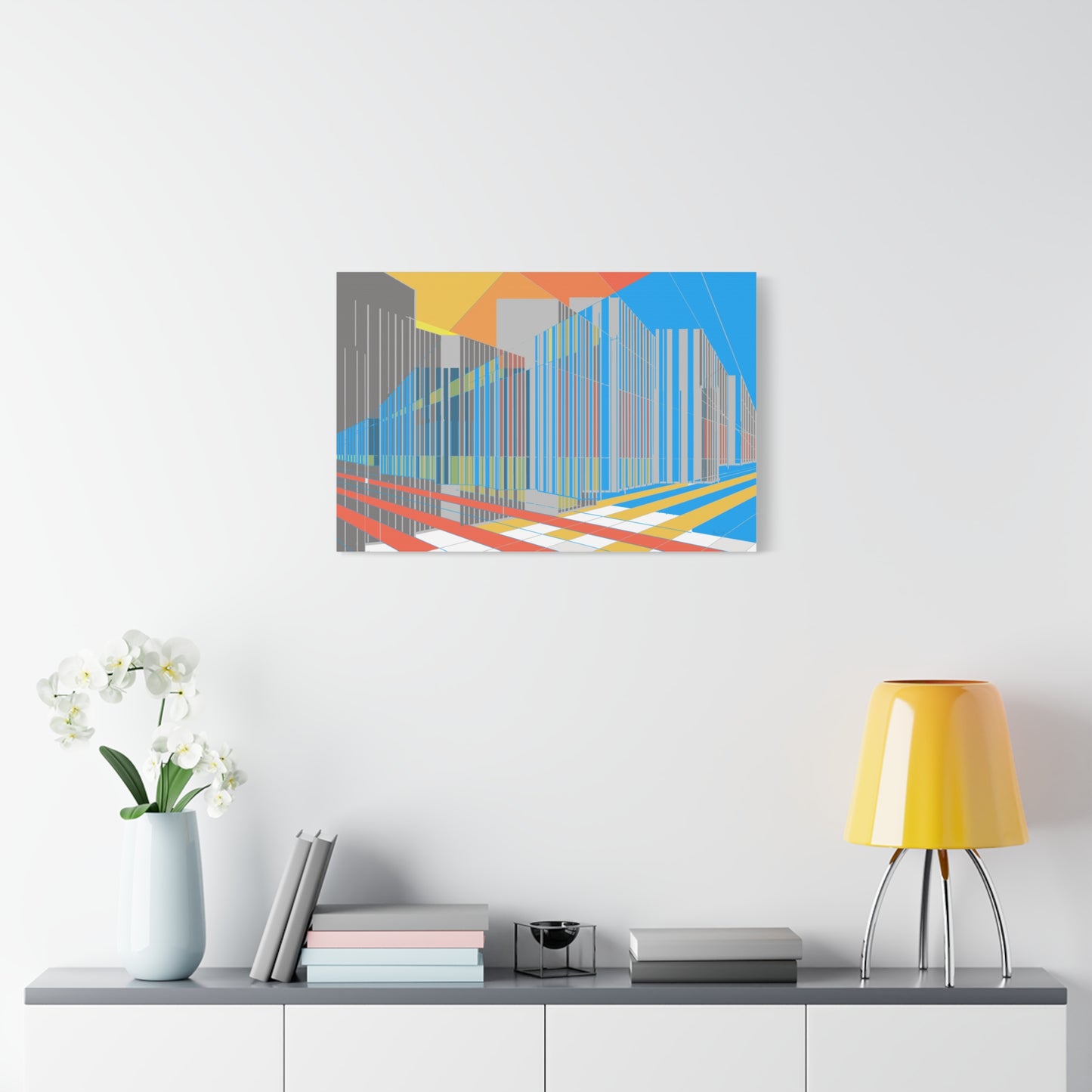 Both and, vibrant sky (A)- Classic canvas (Free shipping in Australia)