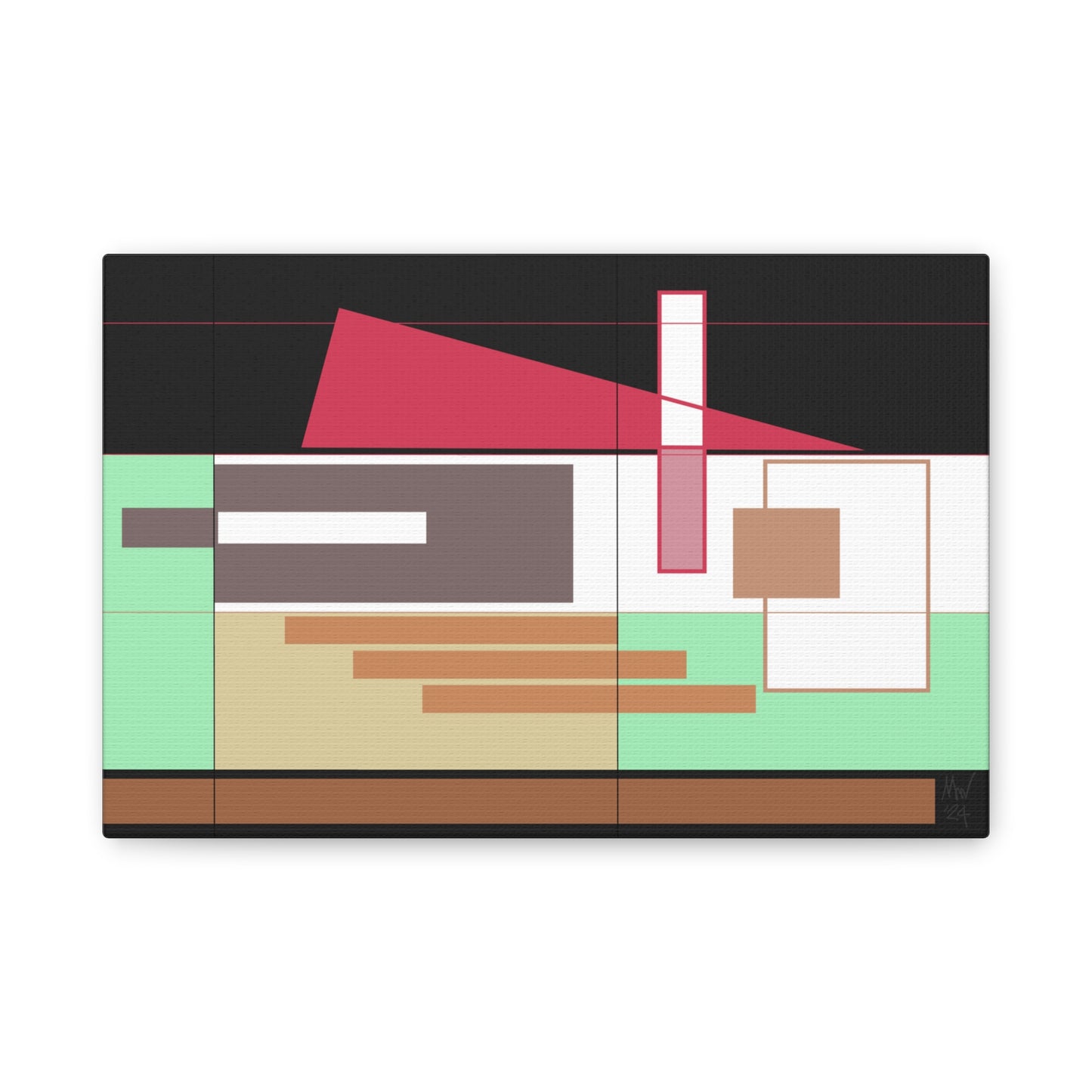 Green poise (A)- Classic canvas (Free shipping in Australia)
