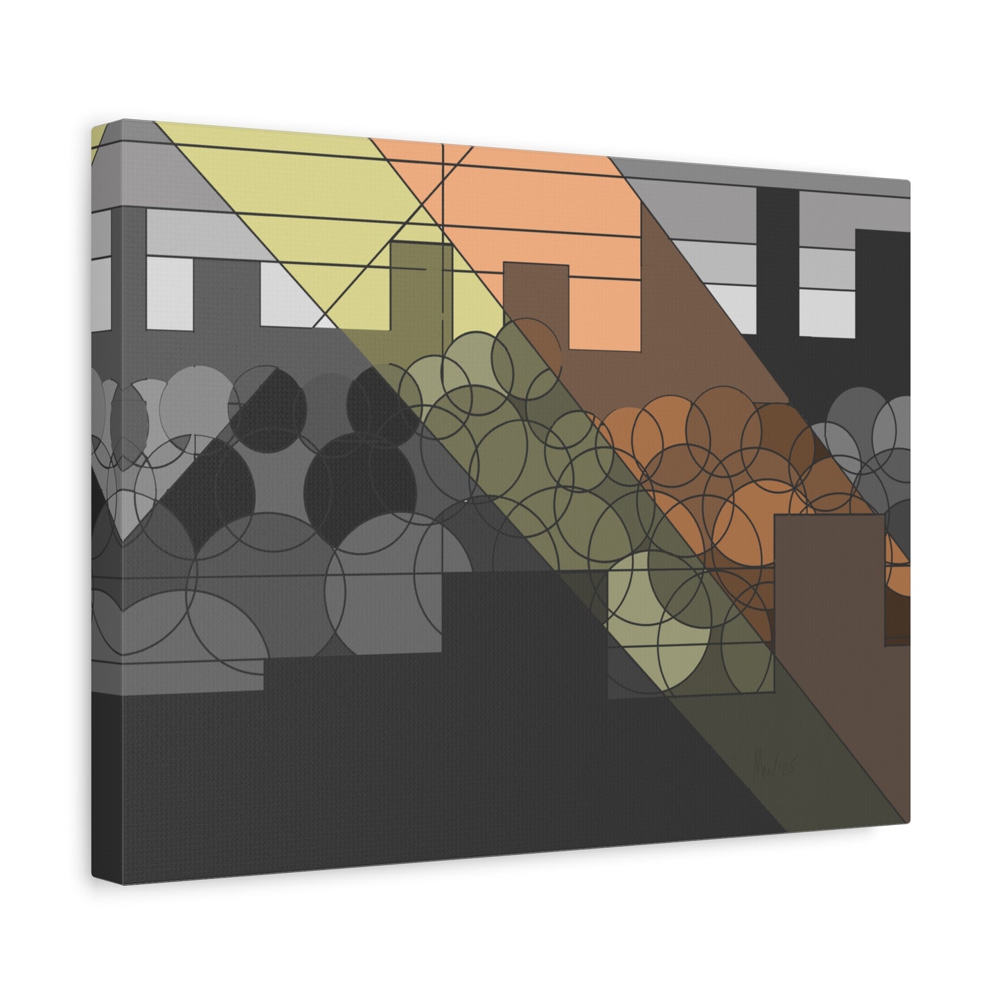 Forest urbanscape sunrays (U)- Free shipping in the US