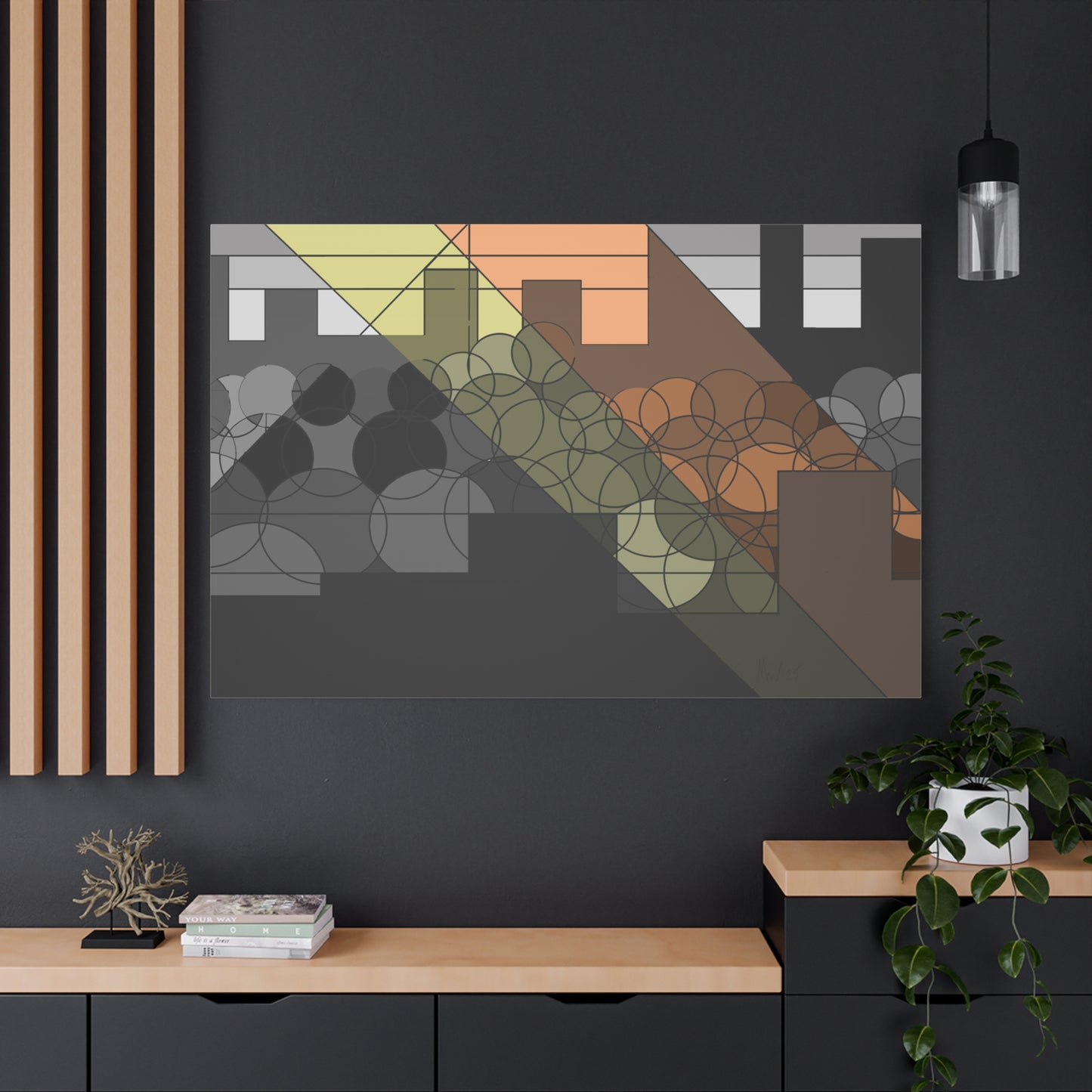 Forest urbanscape sunrays (U)- Free shipping in the US