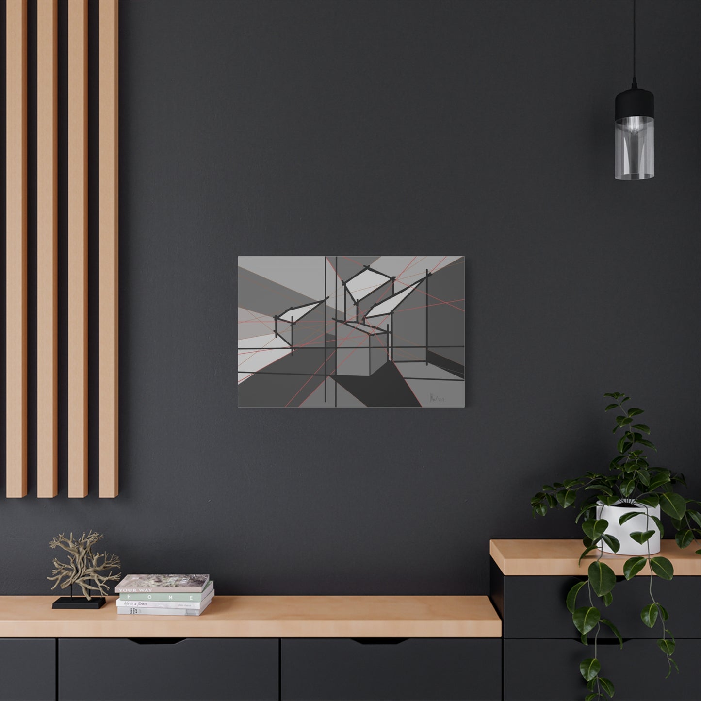 Playful 1 (A)- Classic canvas (Free shipping in Australia)