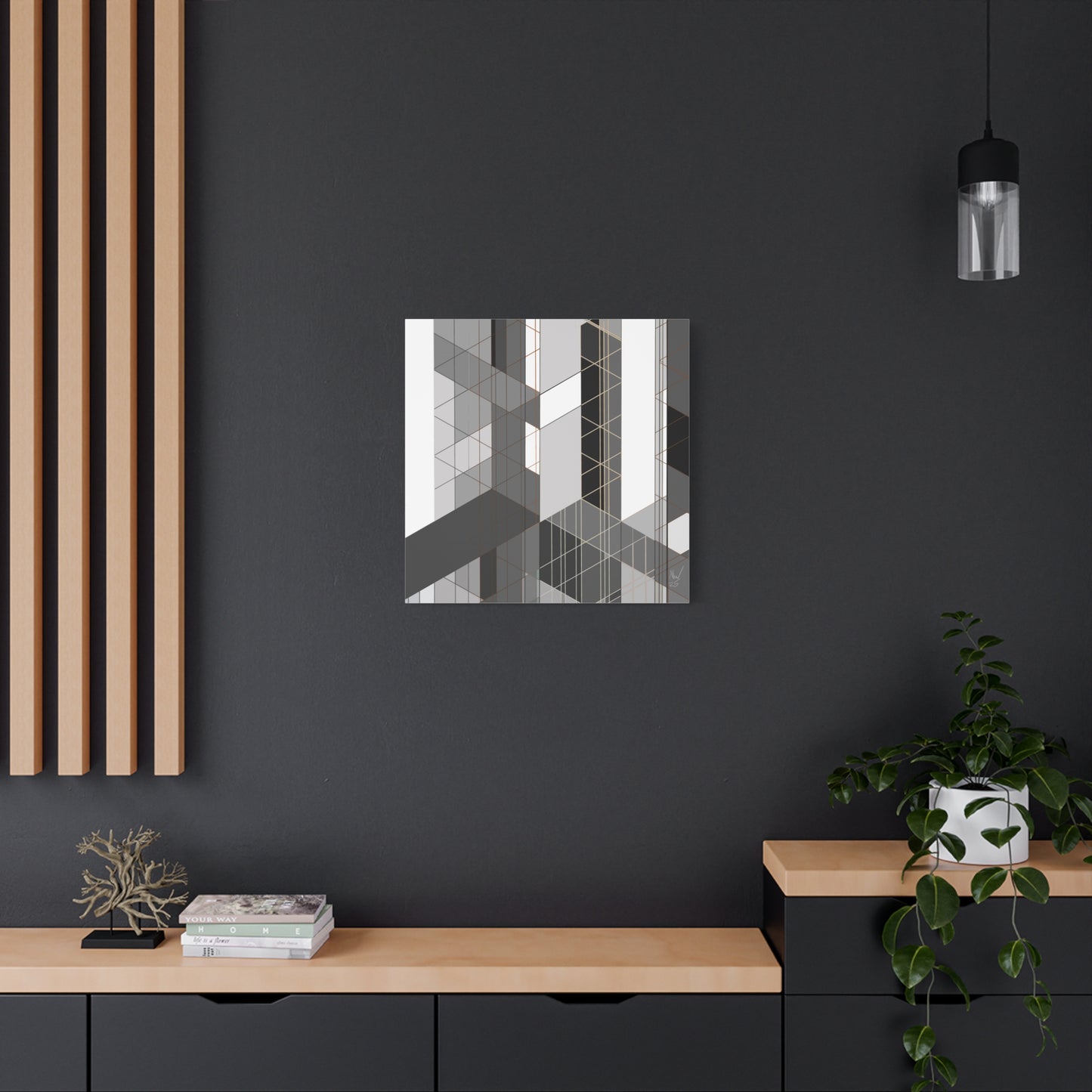 Urban complexity- B & W (U)- Free shipping in USA