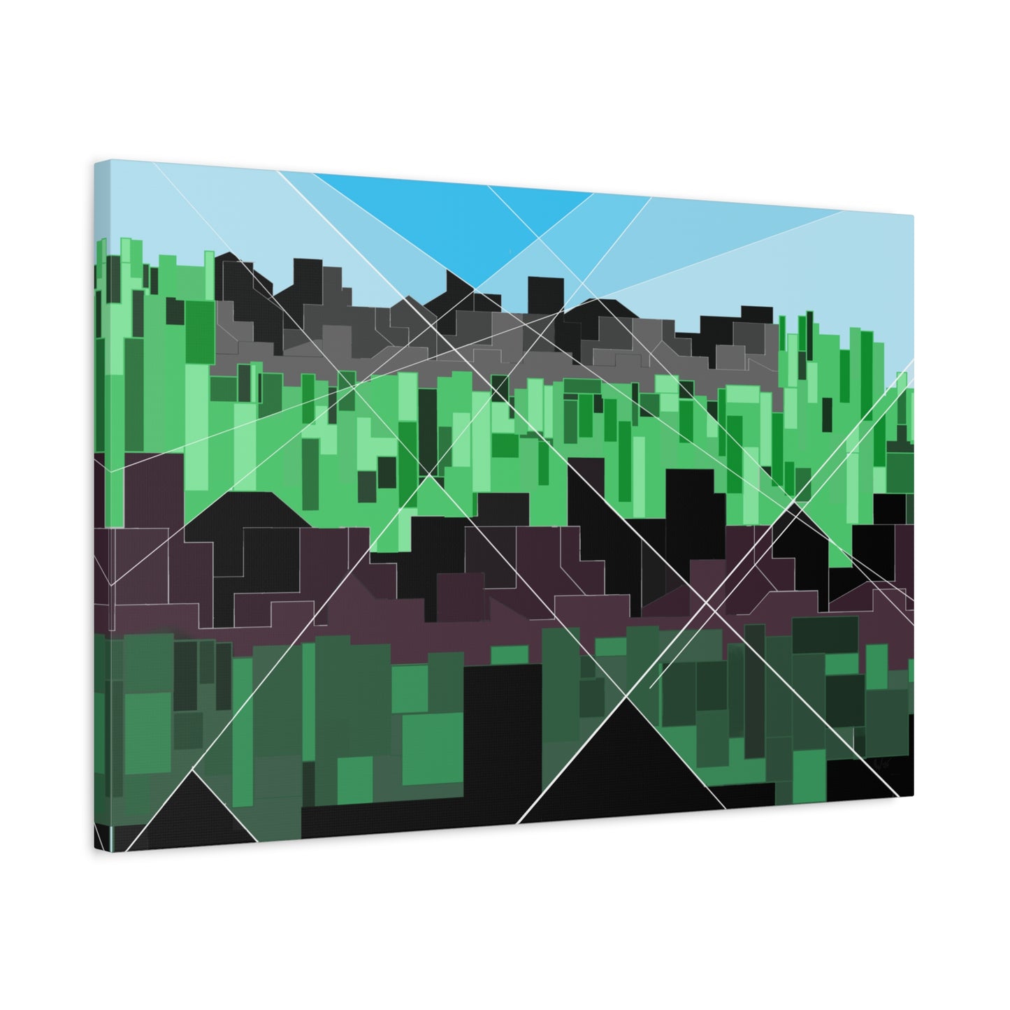 Urban Greenscape (group of 3)- Free shipping in US and Europe