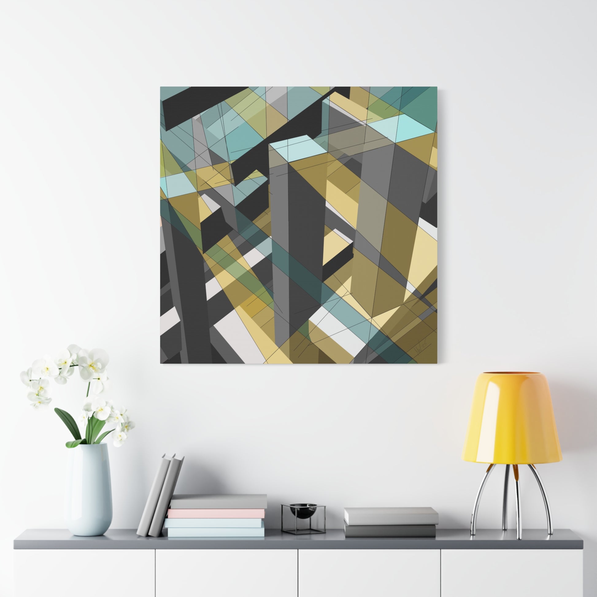 City precinct gallery wall set of 5 prints