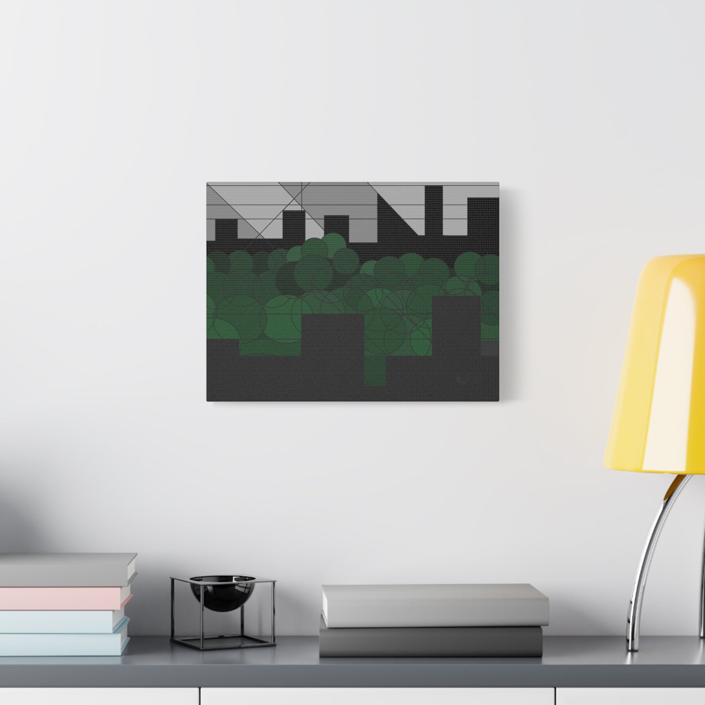 Forest urbanscape- nightfall (U)- Free shipping in the US