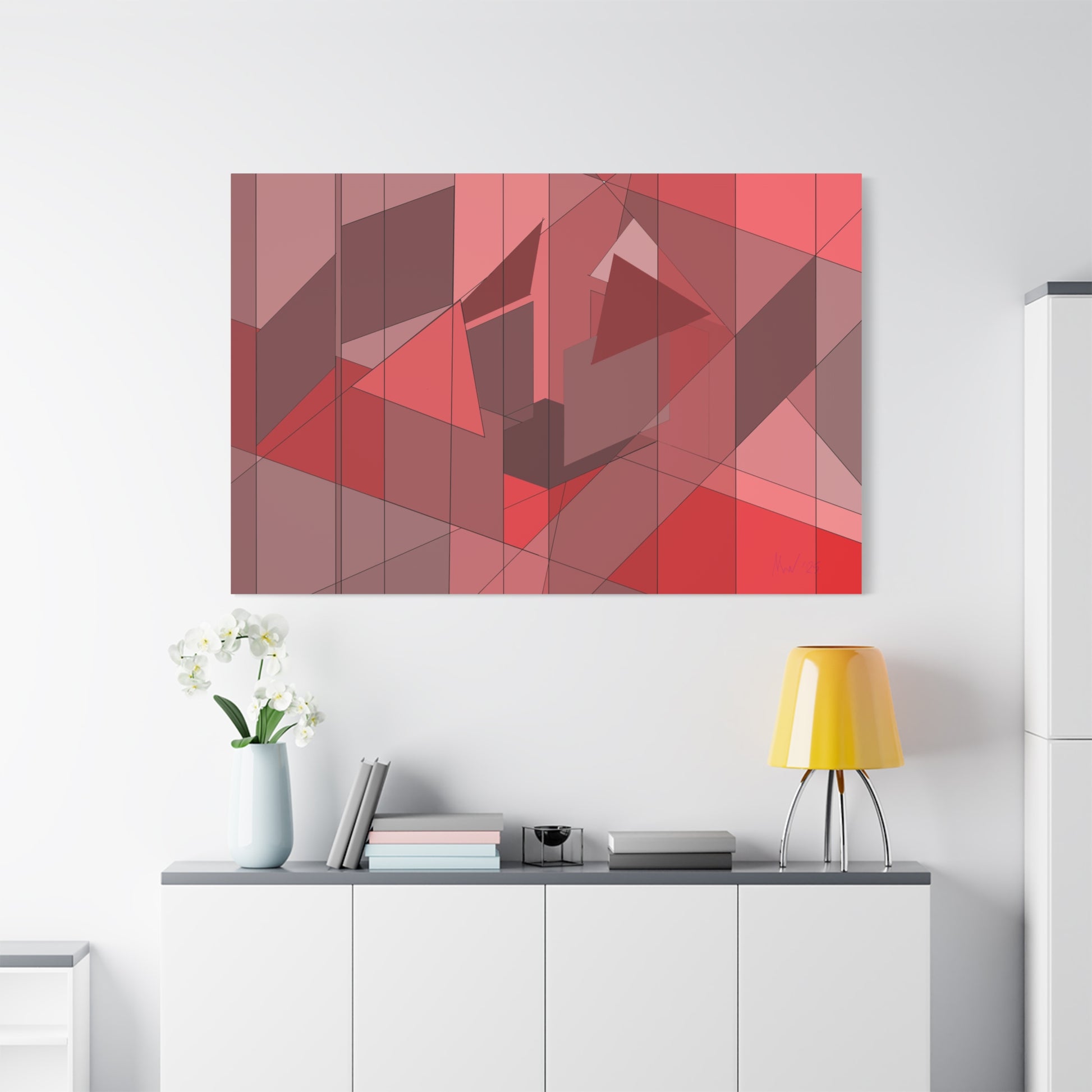 Resident planes set of 4 canvases for home decor 