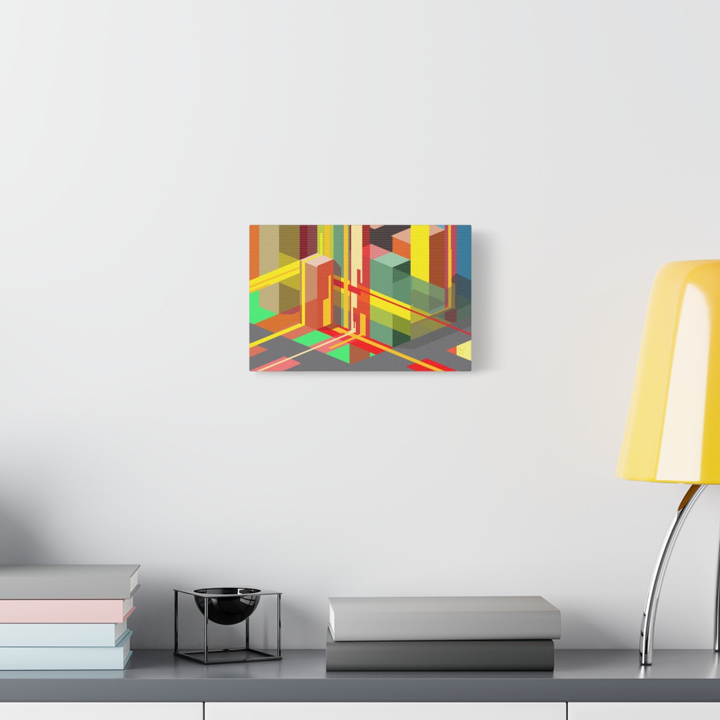 Urban complexity (A)- sunrise- Classic canvas (Free shipping in Australia)