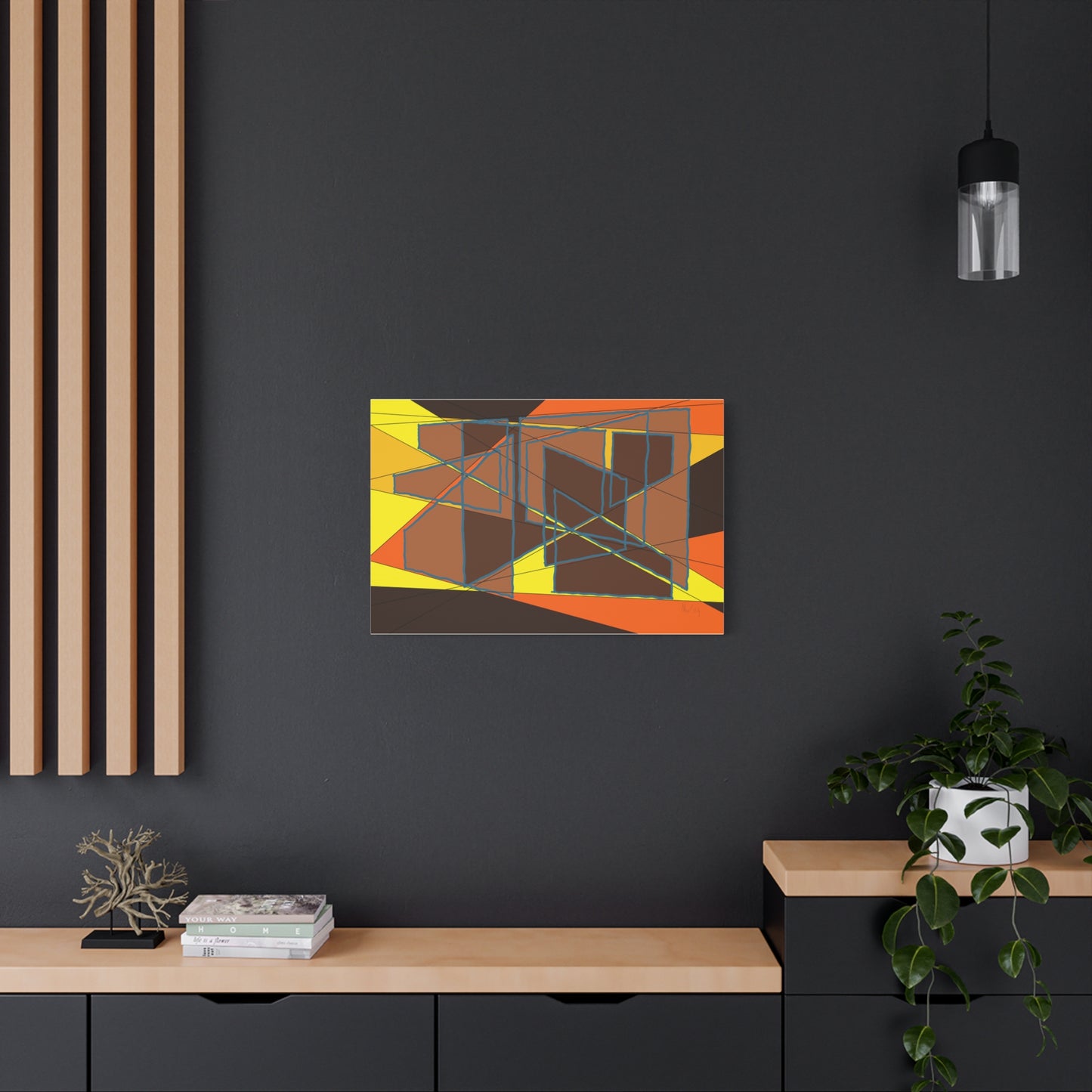 Planar intrigue 1 (A)- Classic canvas
