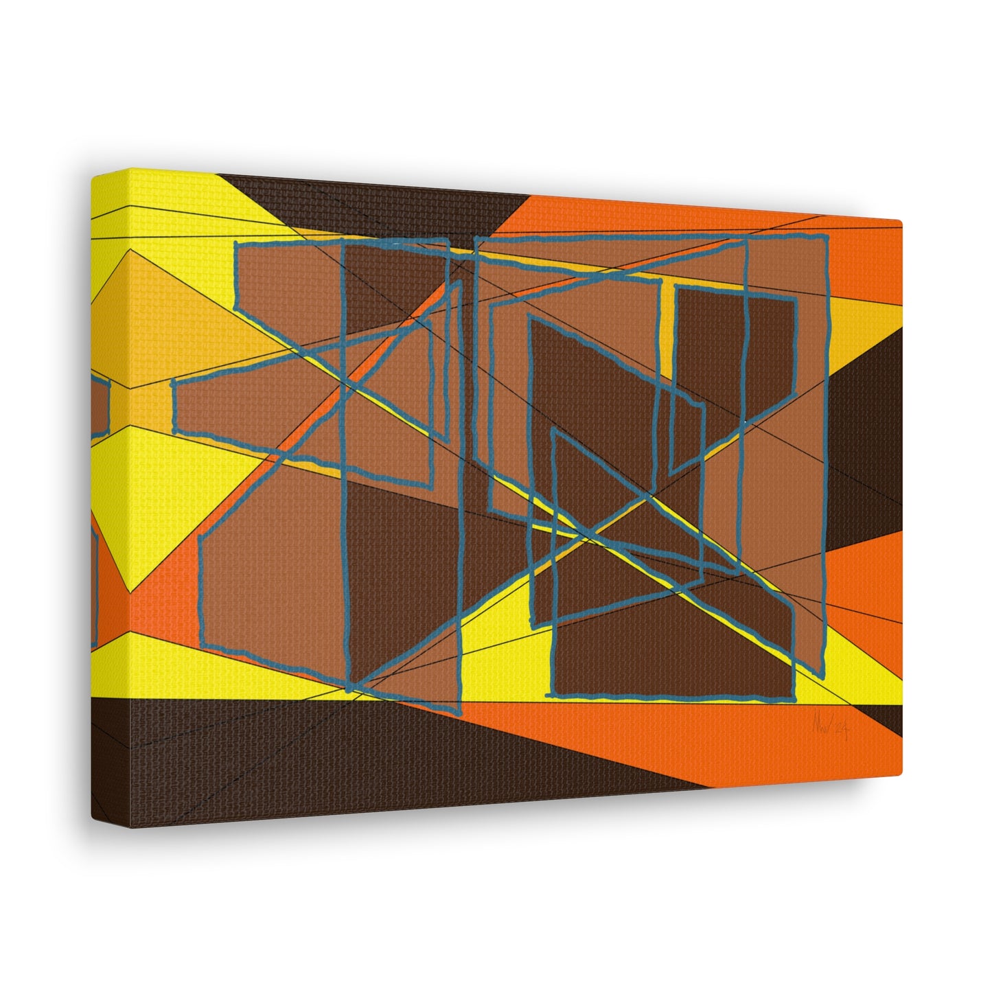Planar intrigue 1 (A)- Classic canvas