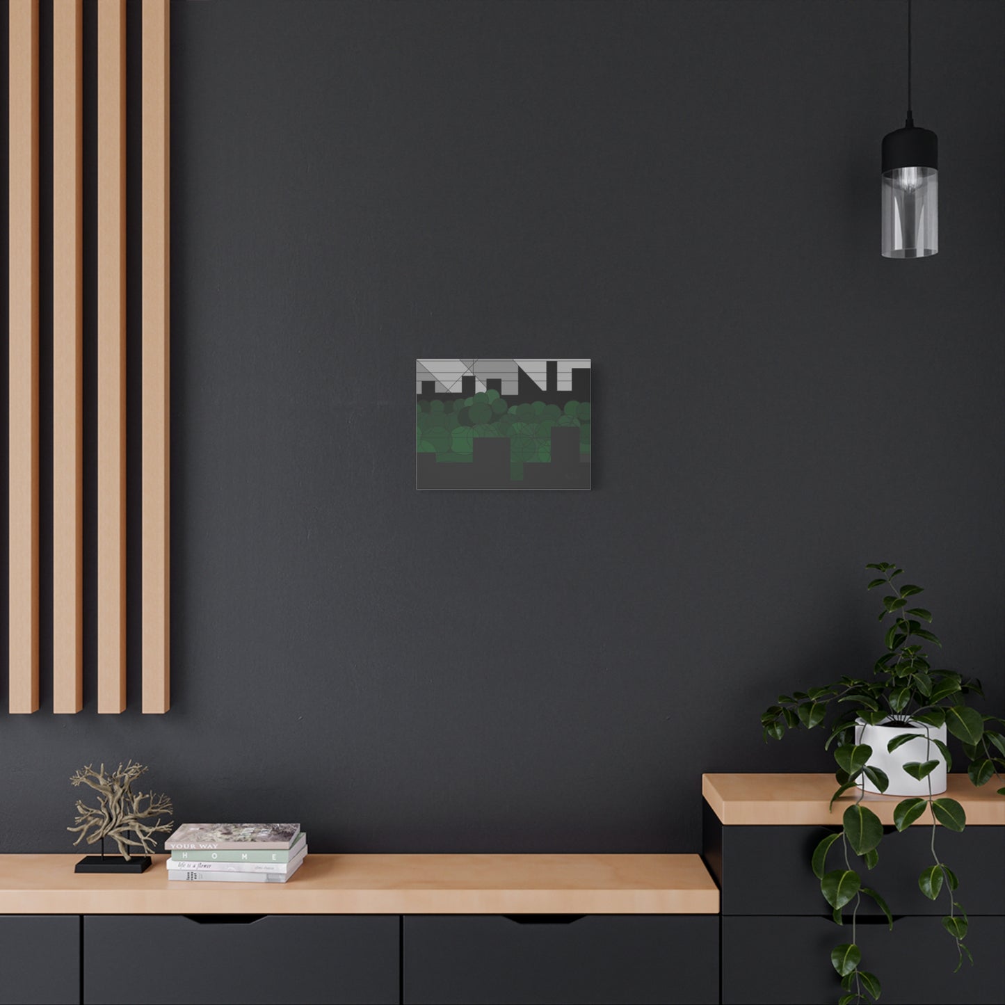 Forest urbanscape- nightfall (U)- Free shipping in the US