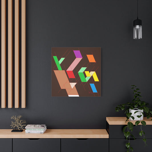 Maximal floating planes (A)- Classic canvas (Free shipping in Australia)