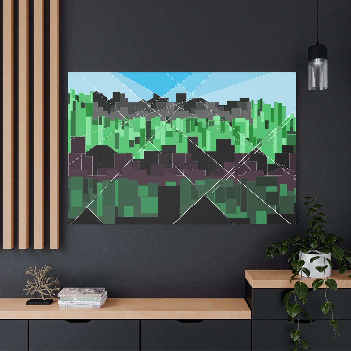 Urban Greenscape (group of 3)- Free shipping in US and Europe