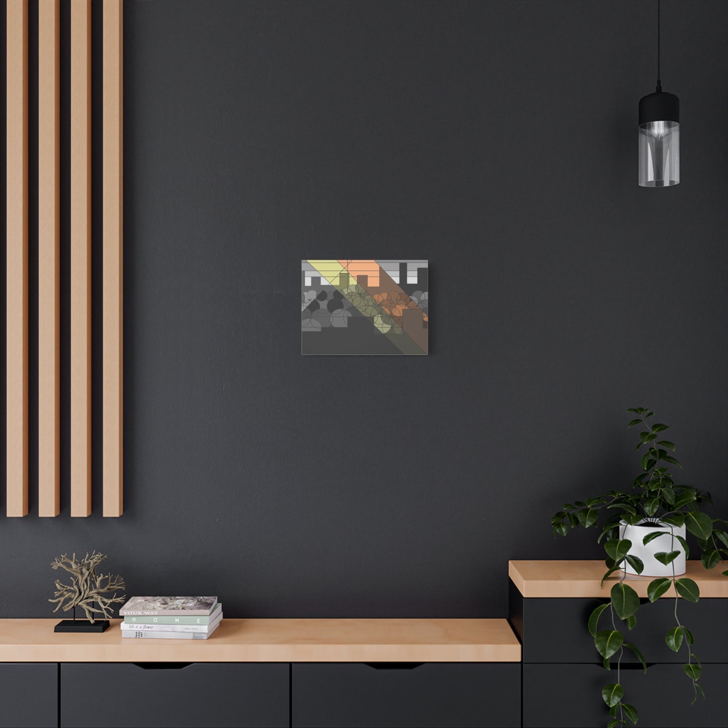 Forest urbanscape sunrays (U)- Free shipping in the US