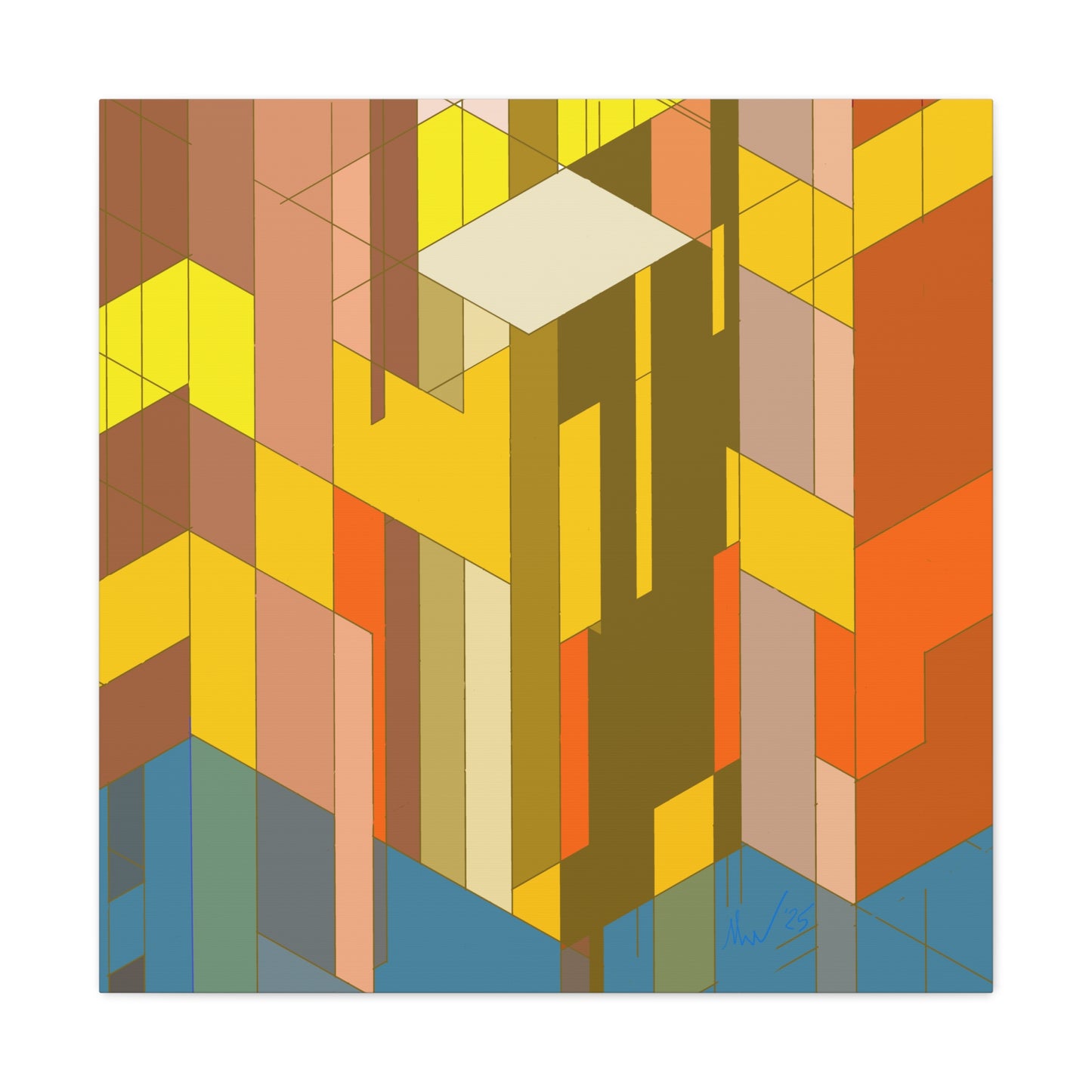 Unity in Complexity (A)- Classic canvas (Free shipping in Australia)