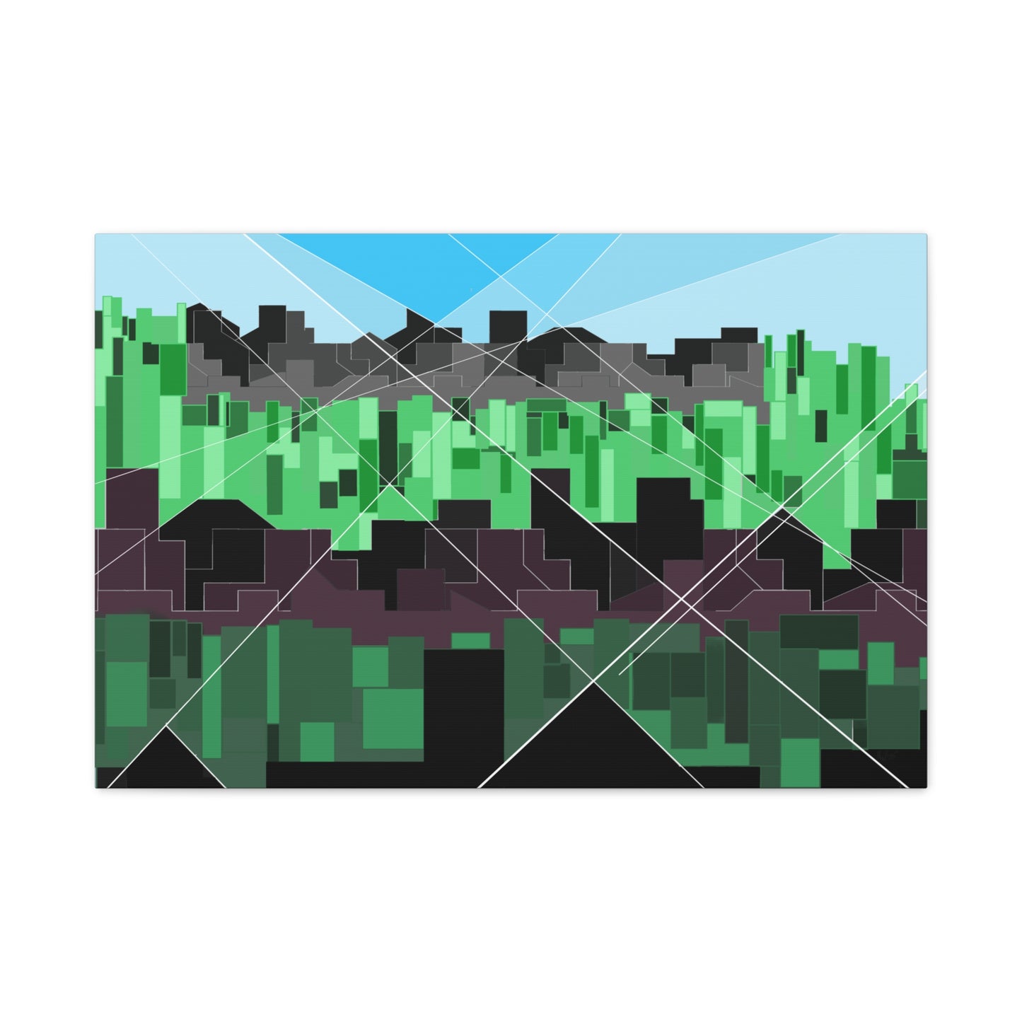 Urban Greenscape (group of 3)- Free shipping in US and Europe