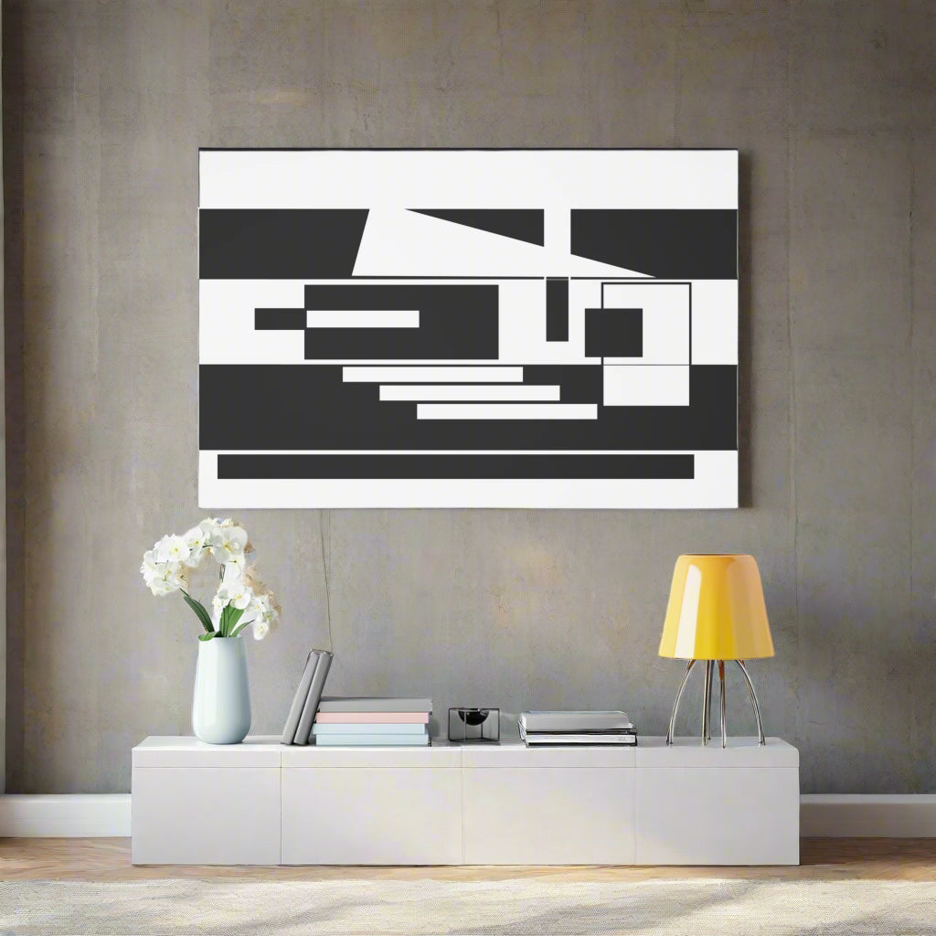 Poise in silhouette (A)- Classic canvas (Free shipping in Australia)