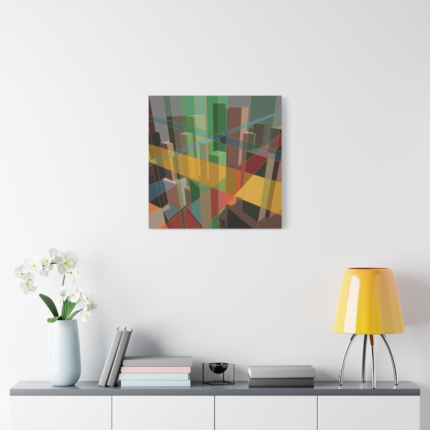 minimalist gallery wall set of 5 prints