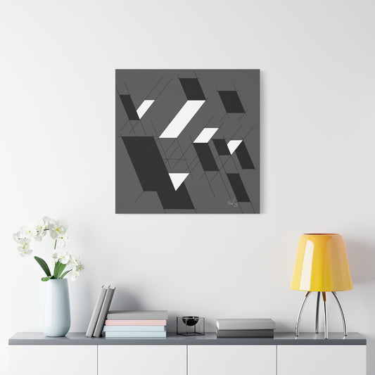 Minimalist floating planes (A)- Classic canvas (Free shipping in Australia)